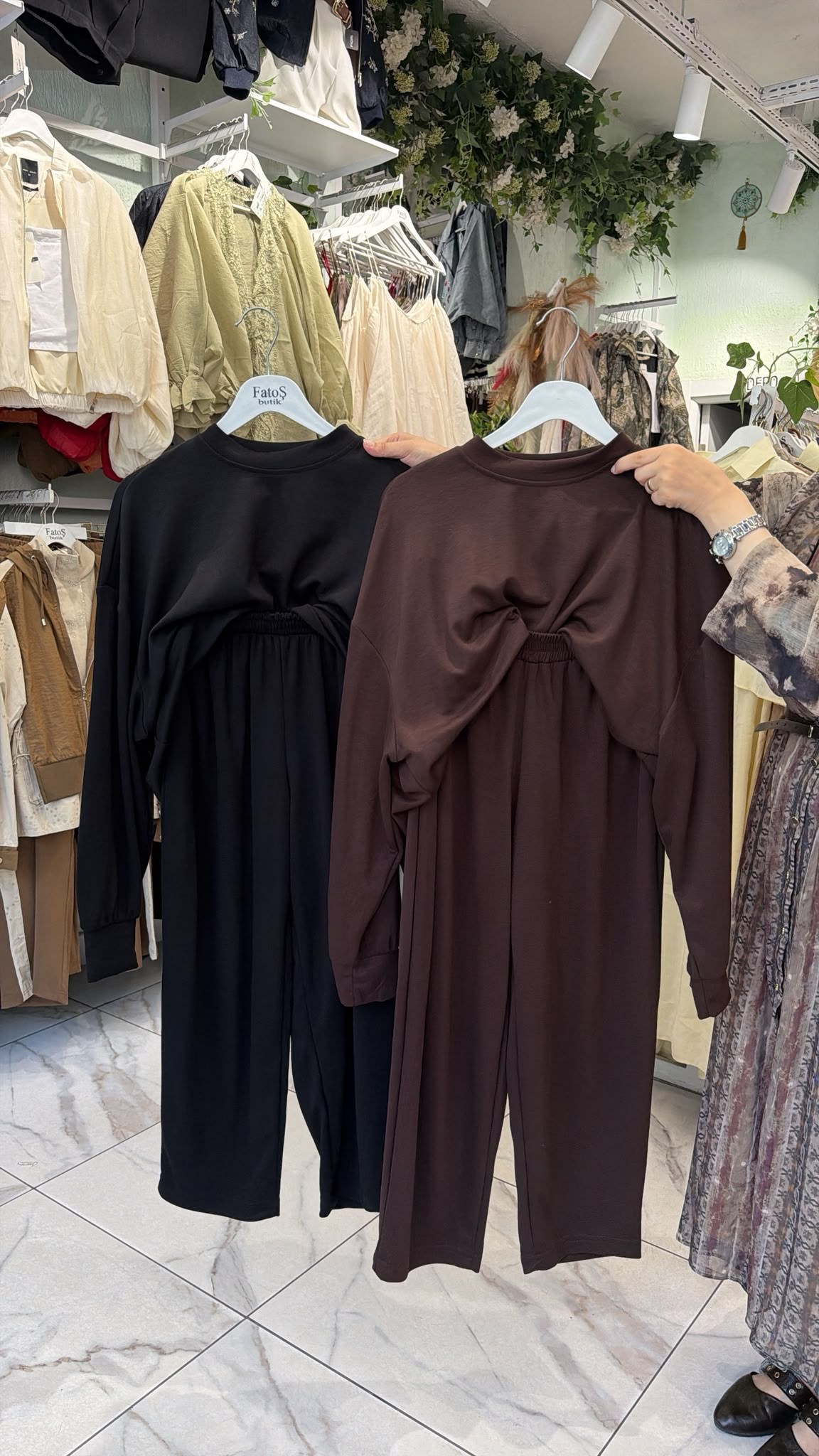 Basic Sweatshirt & Pantolon Takımı