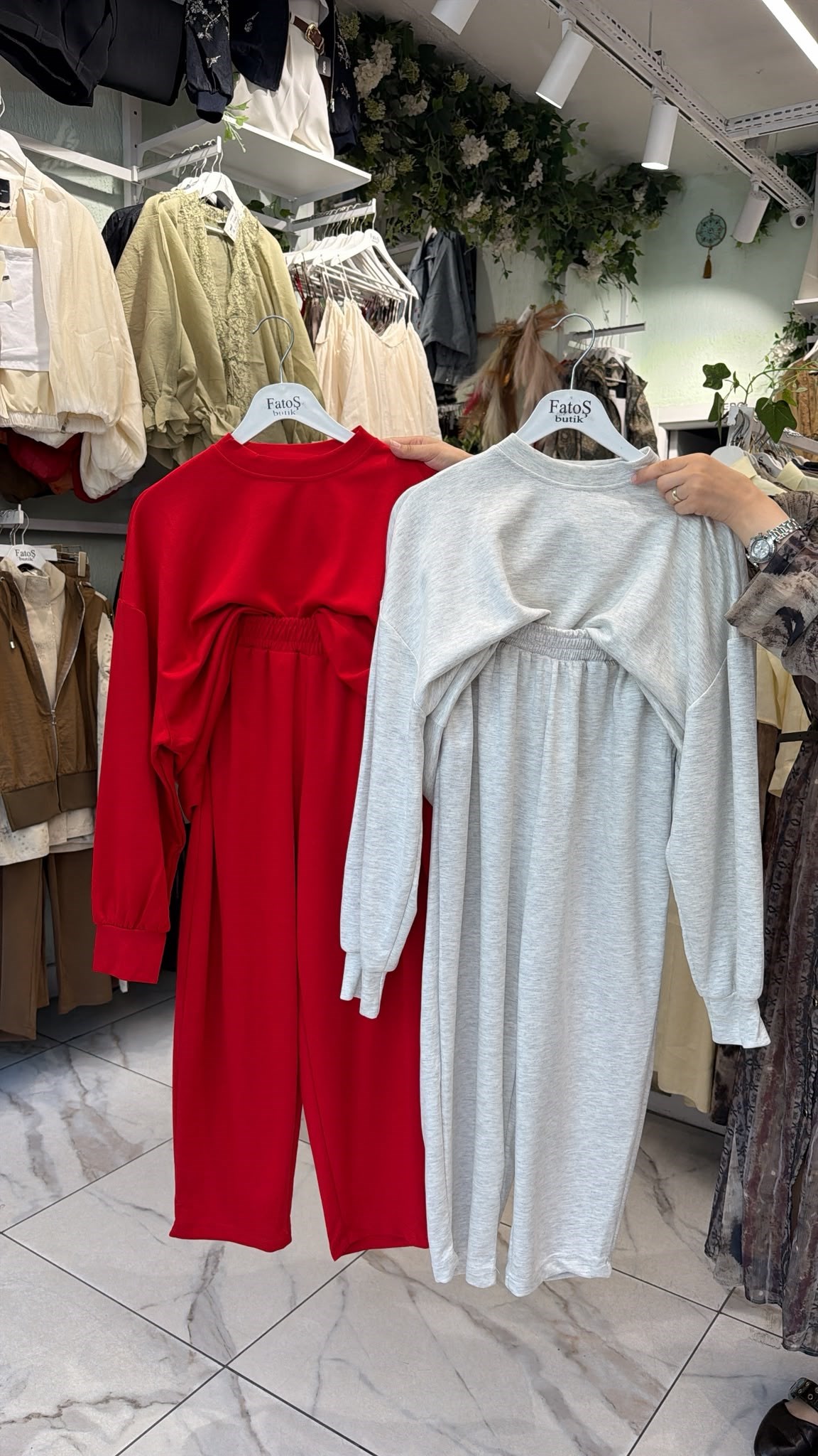Basic Sweatshirt & Pantolon Takımı