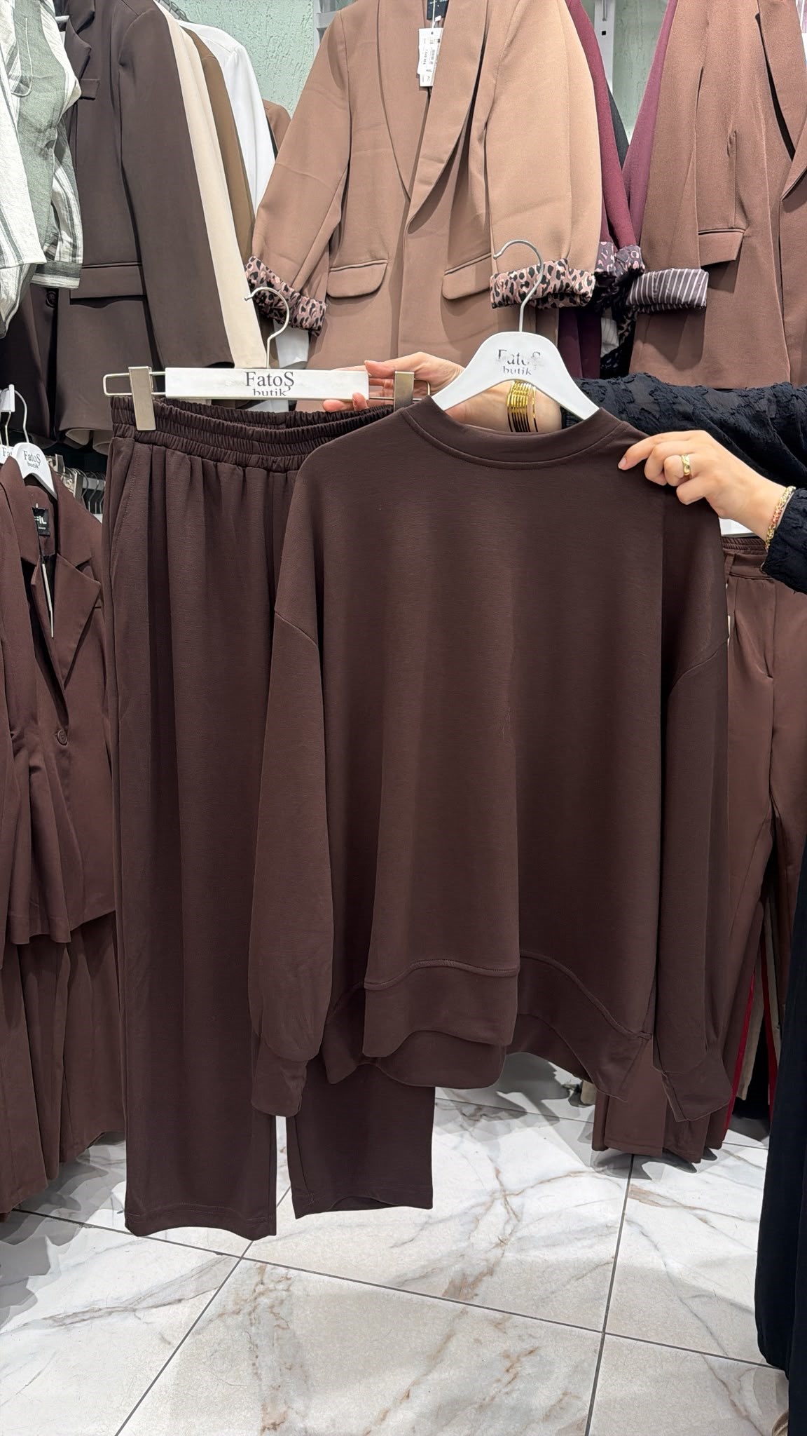 Basic Sweatshirt & Pantolon Takımı