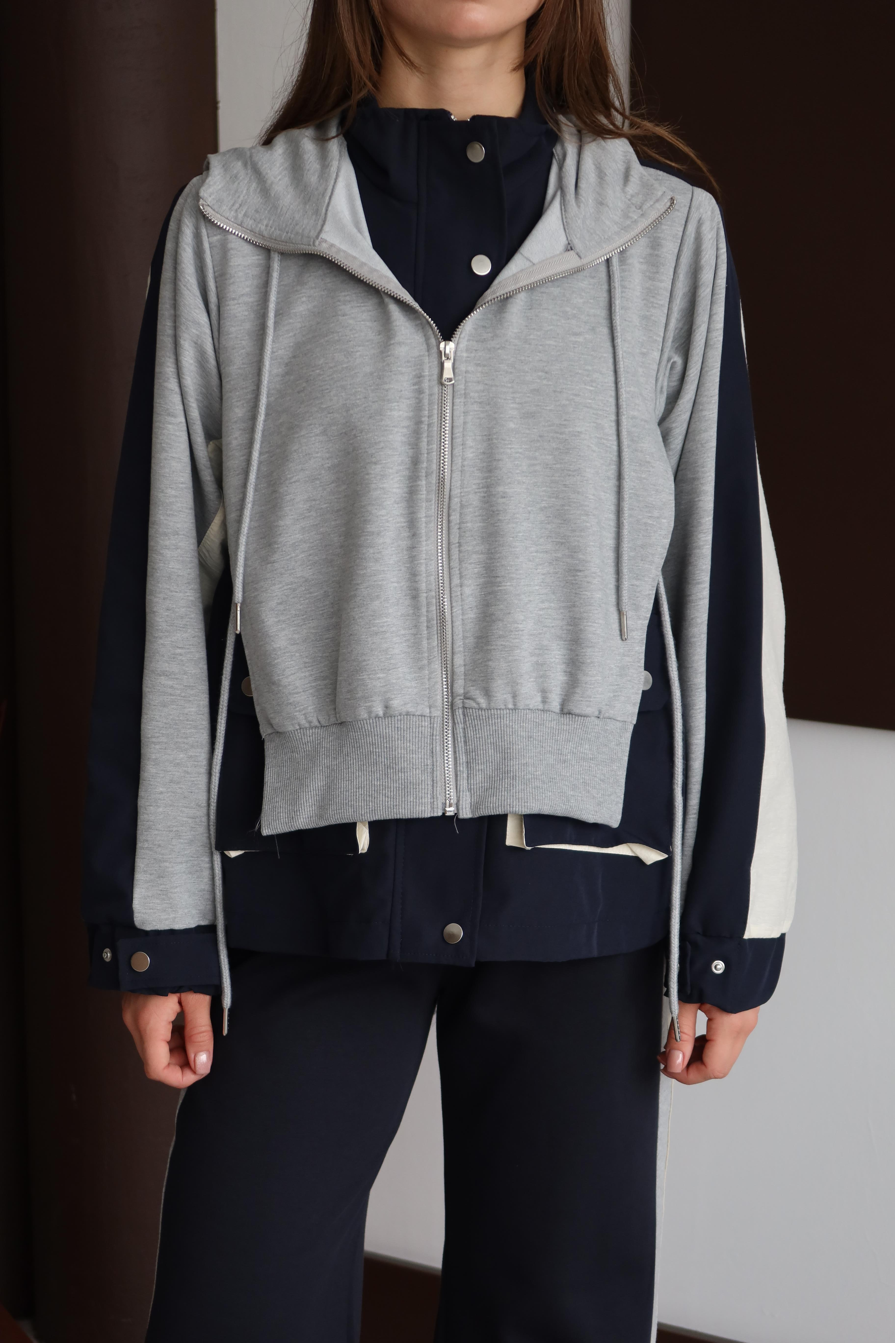 Casual Fit Şeritli Eşofman Takımı