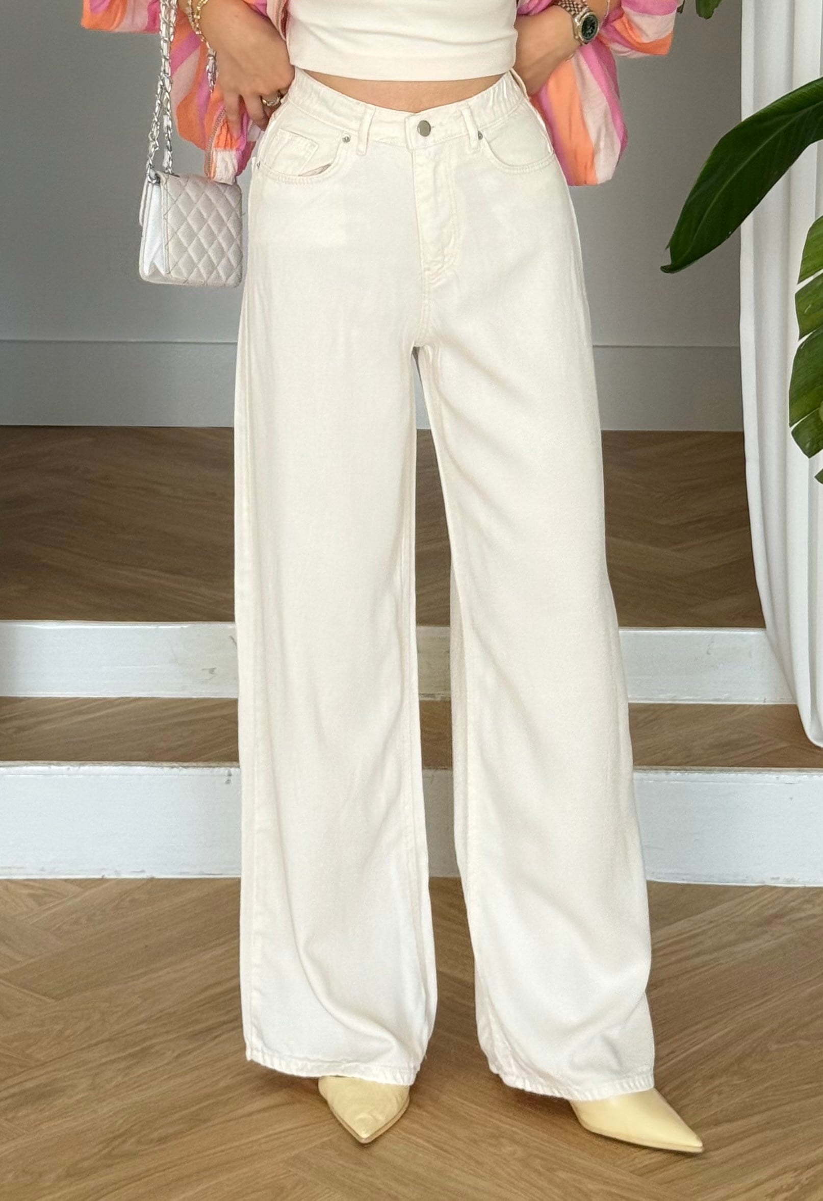 Denim Tensel Palazzo Jean