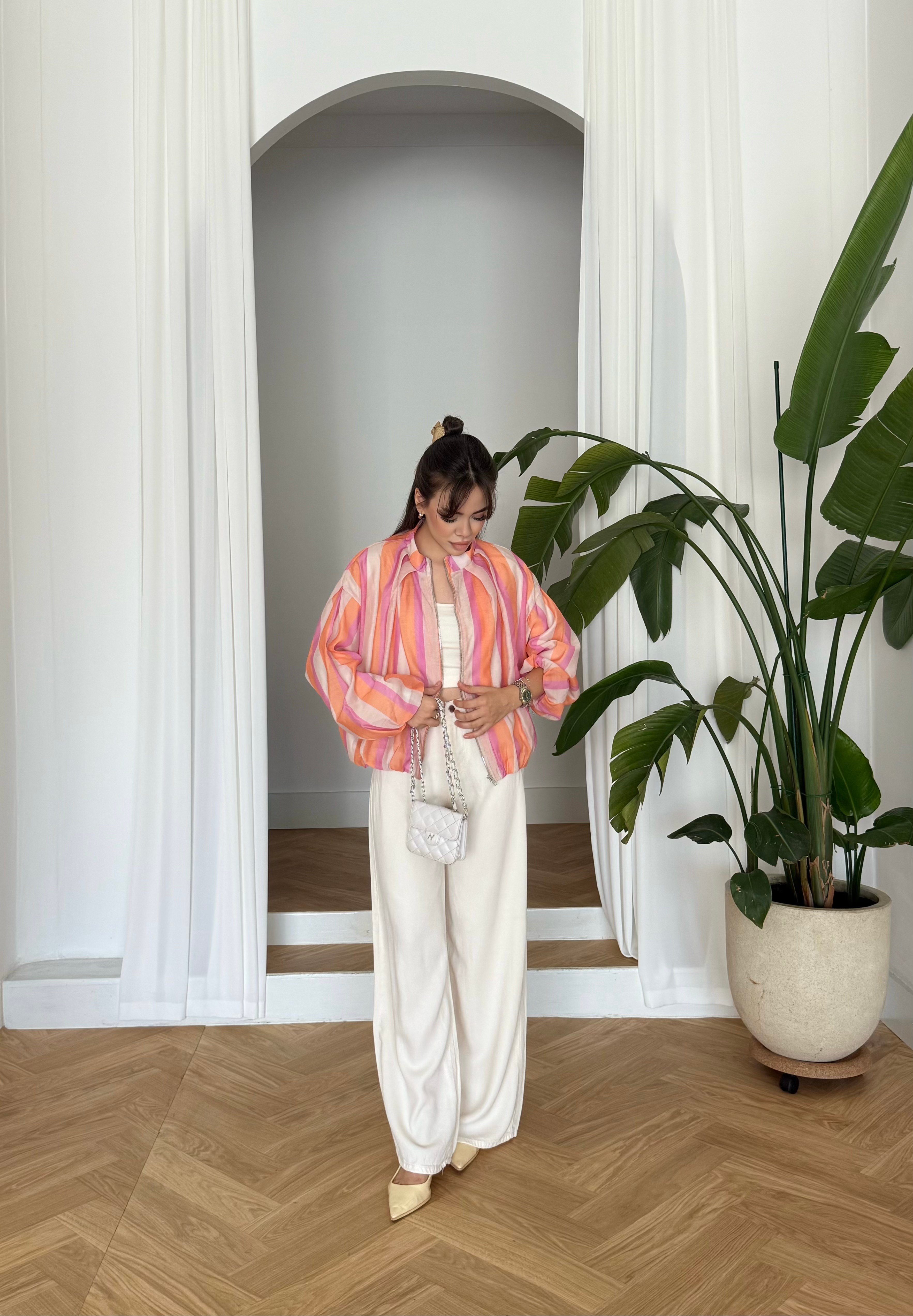 Denim Tensel Palazzo Jean