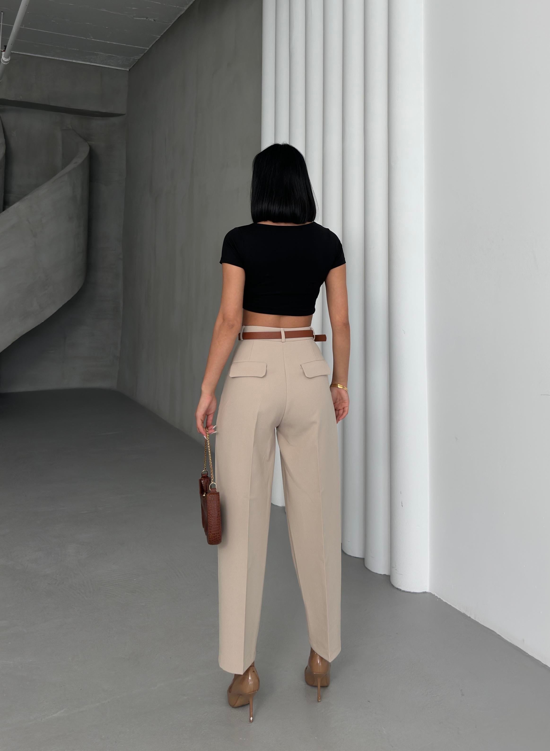 İnce Kemerli Pantolon
