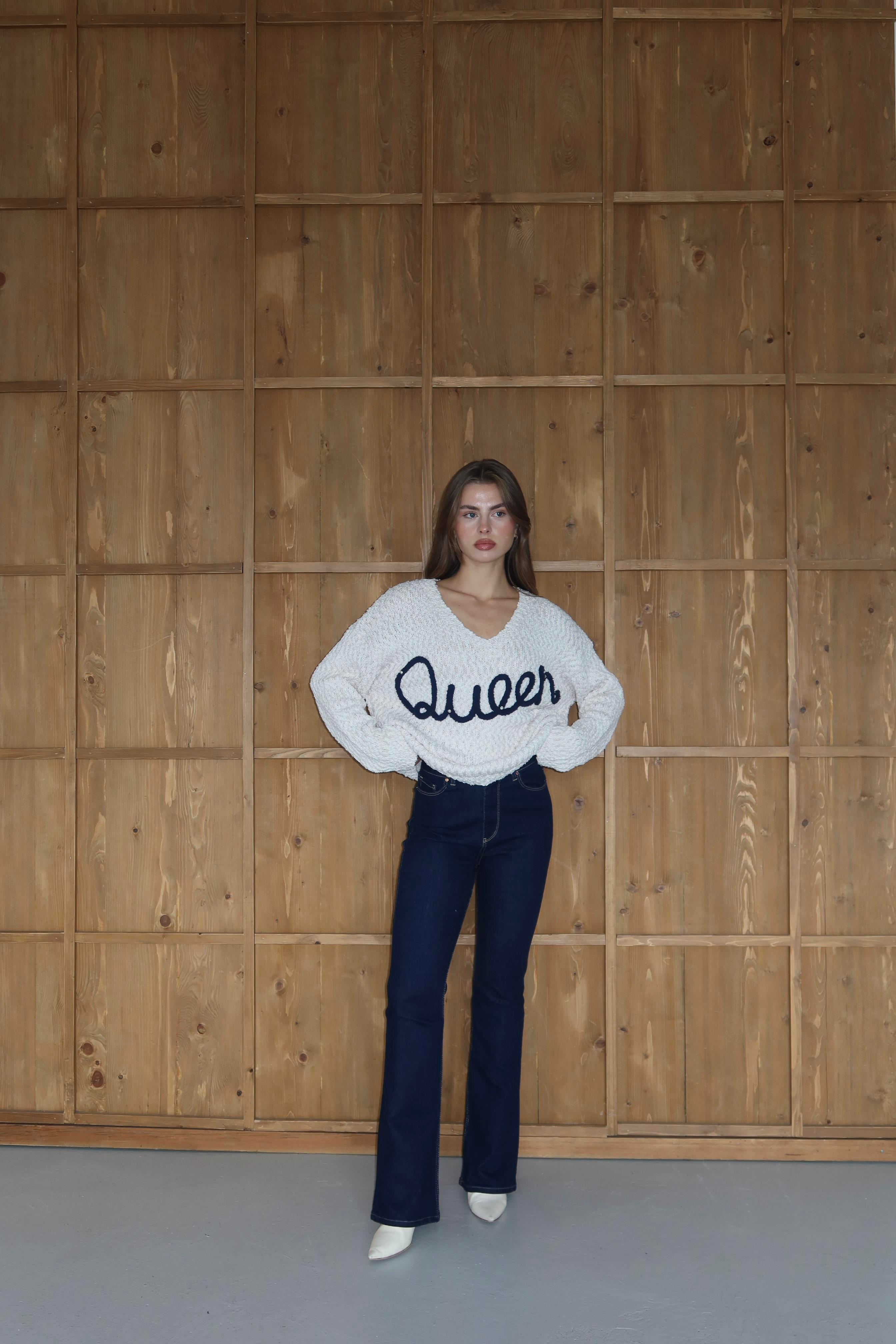 İspanyol Paça Kot Pantolon