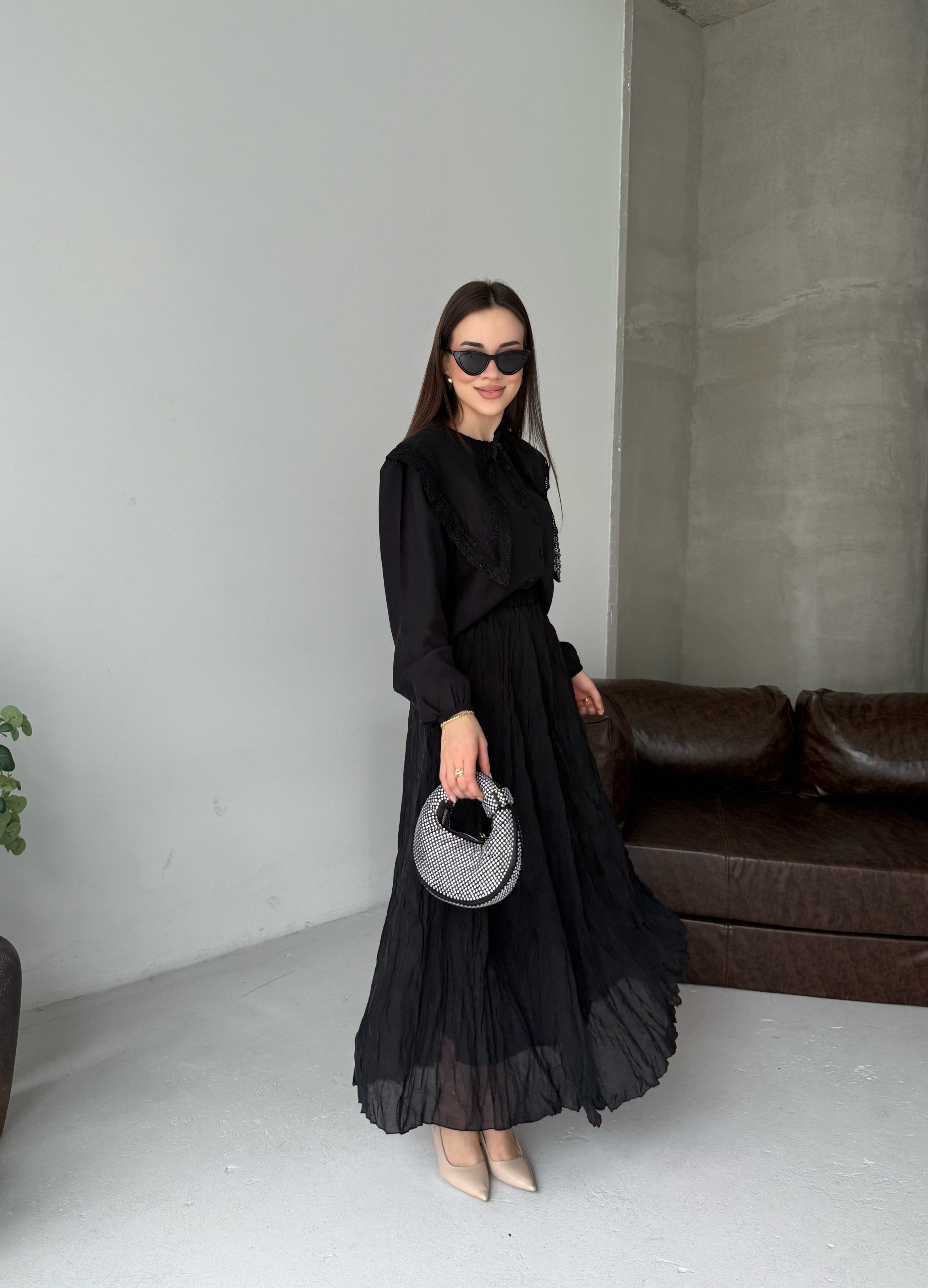 Kırışık Model Etek