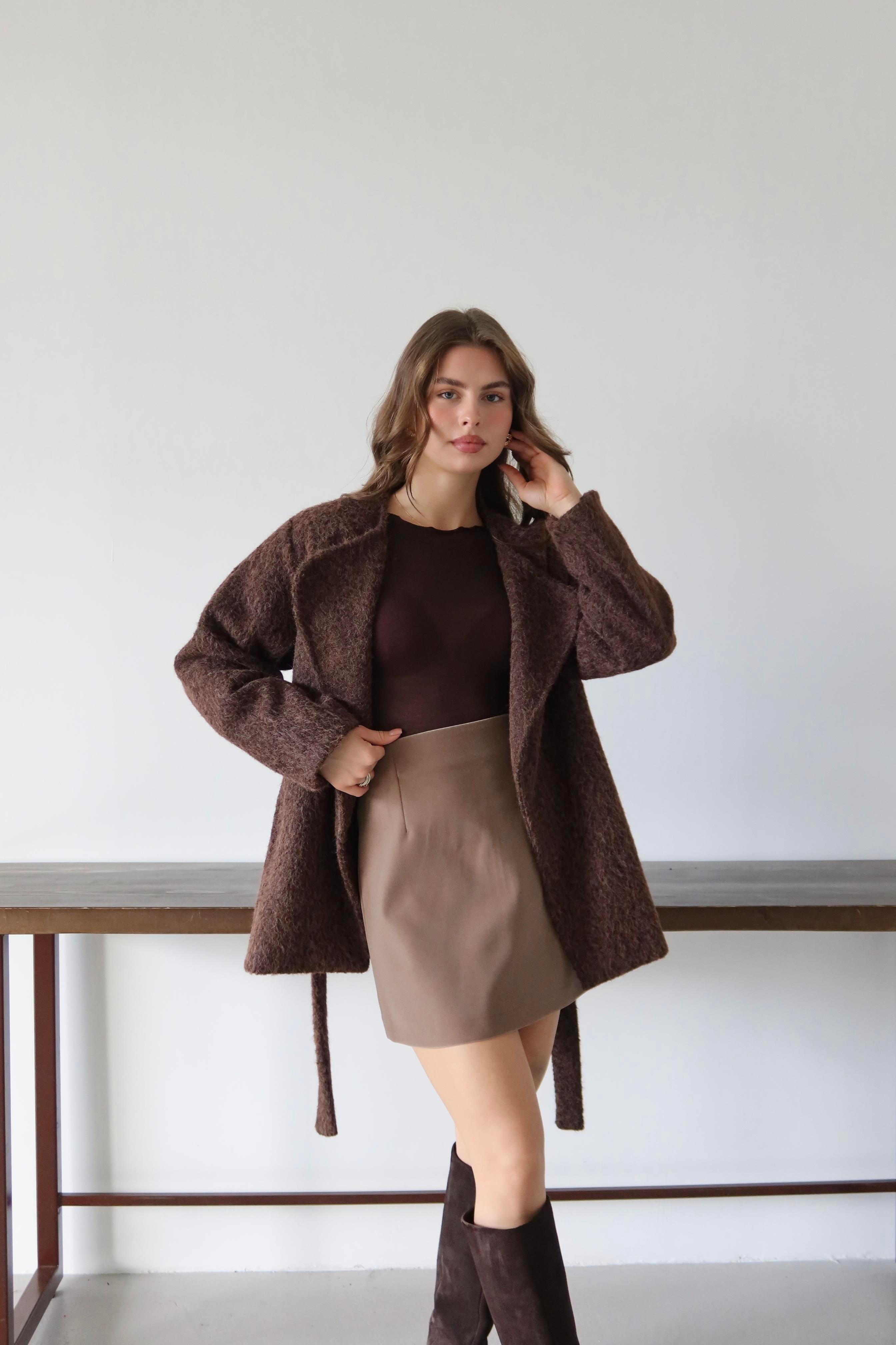 Kıvırcık Peluş Ceket