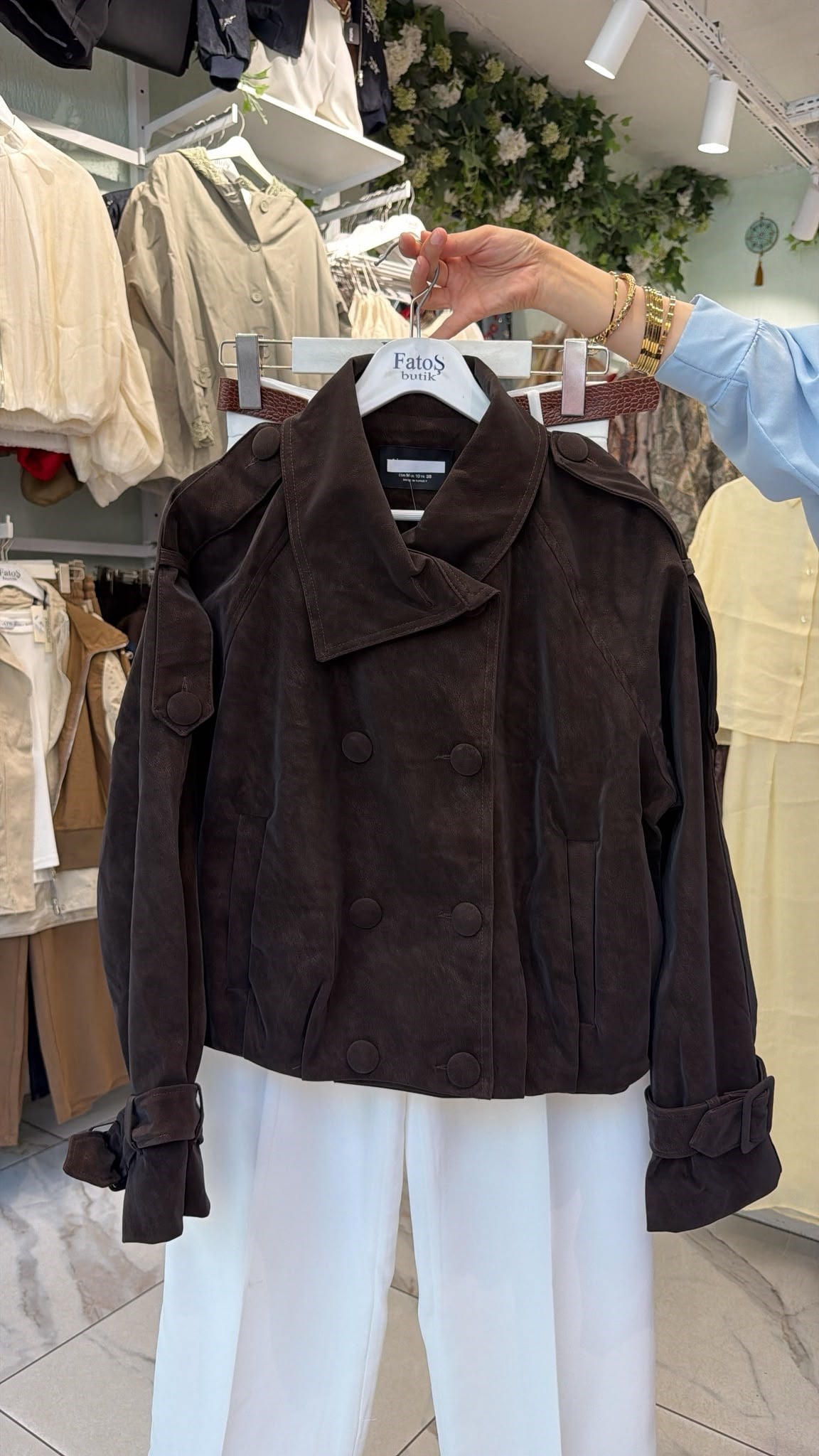 Nubuk Bomber Ceket