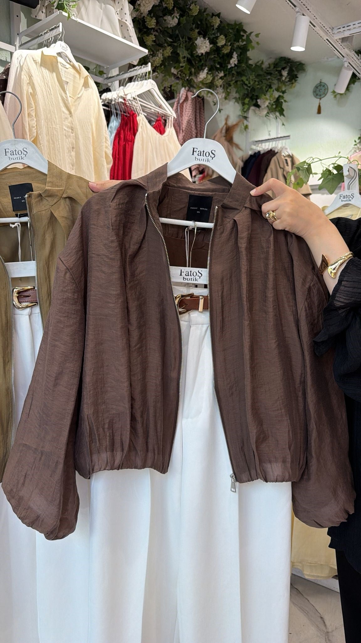 Oversize Bomber Ceket 