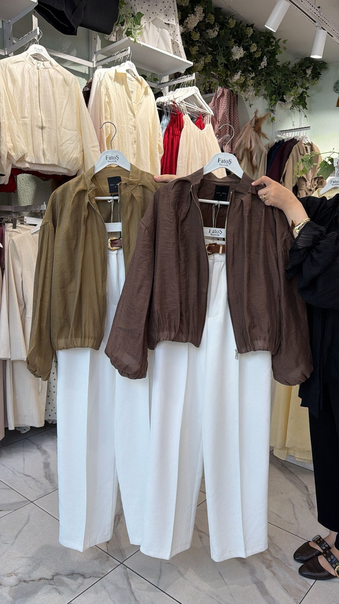 Oversize Bomber Ceket 