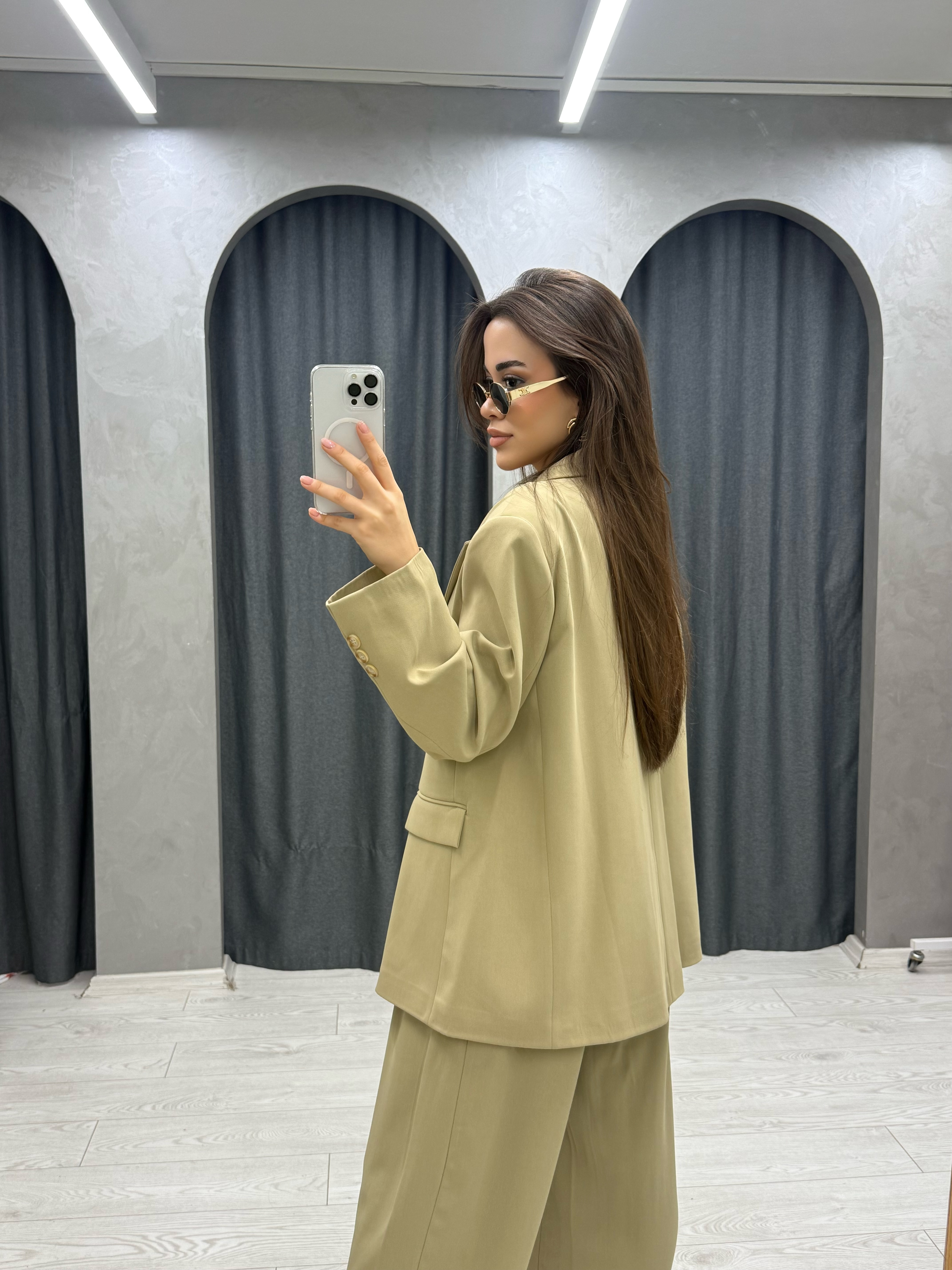 Oversize Model Ceket Pantolon Takım