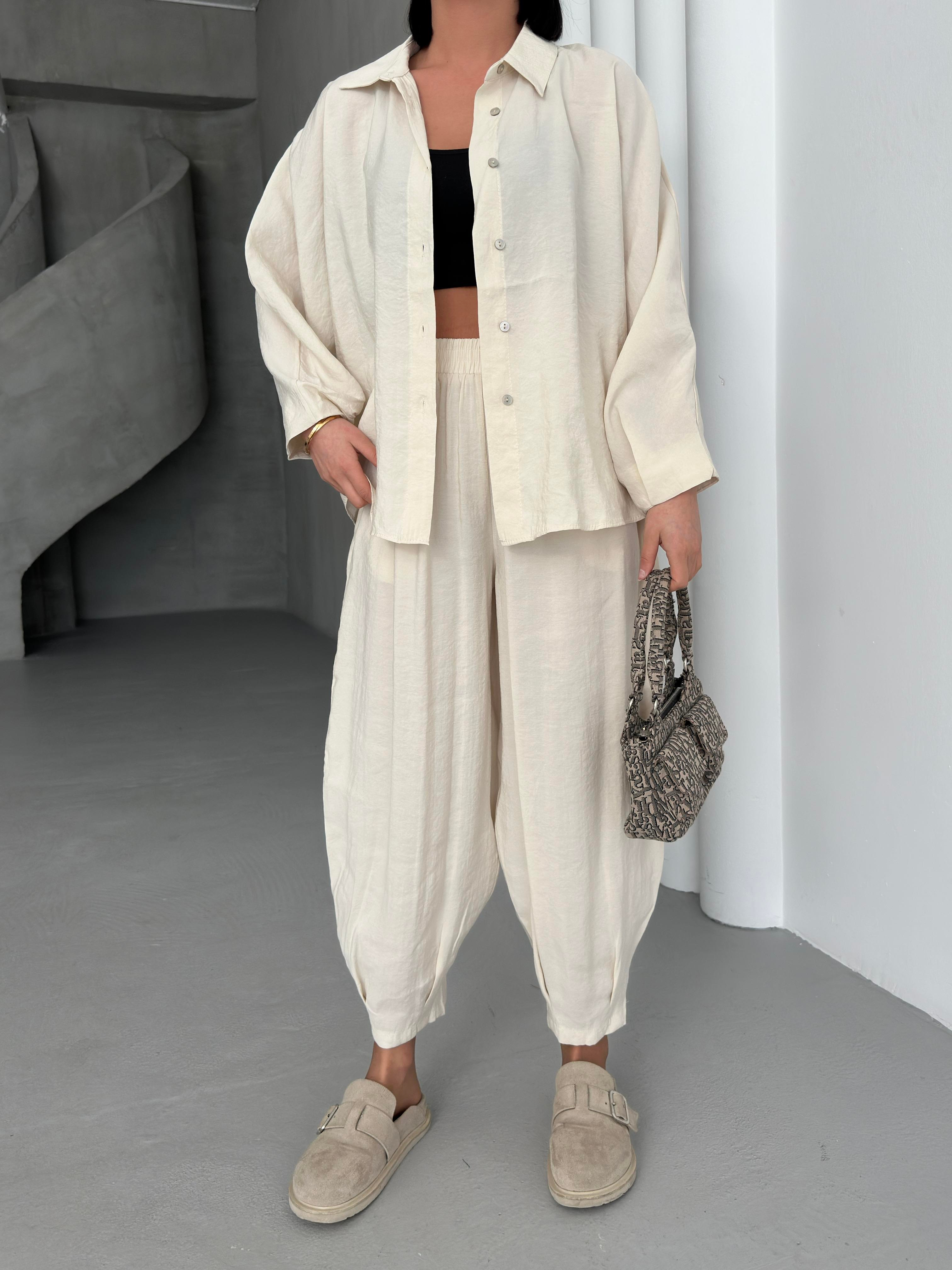 Şalvar Model Tensel Takım