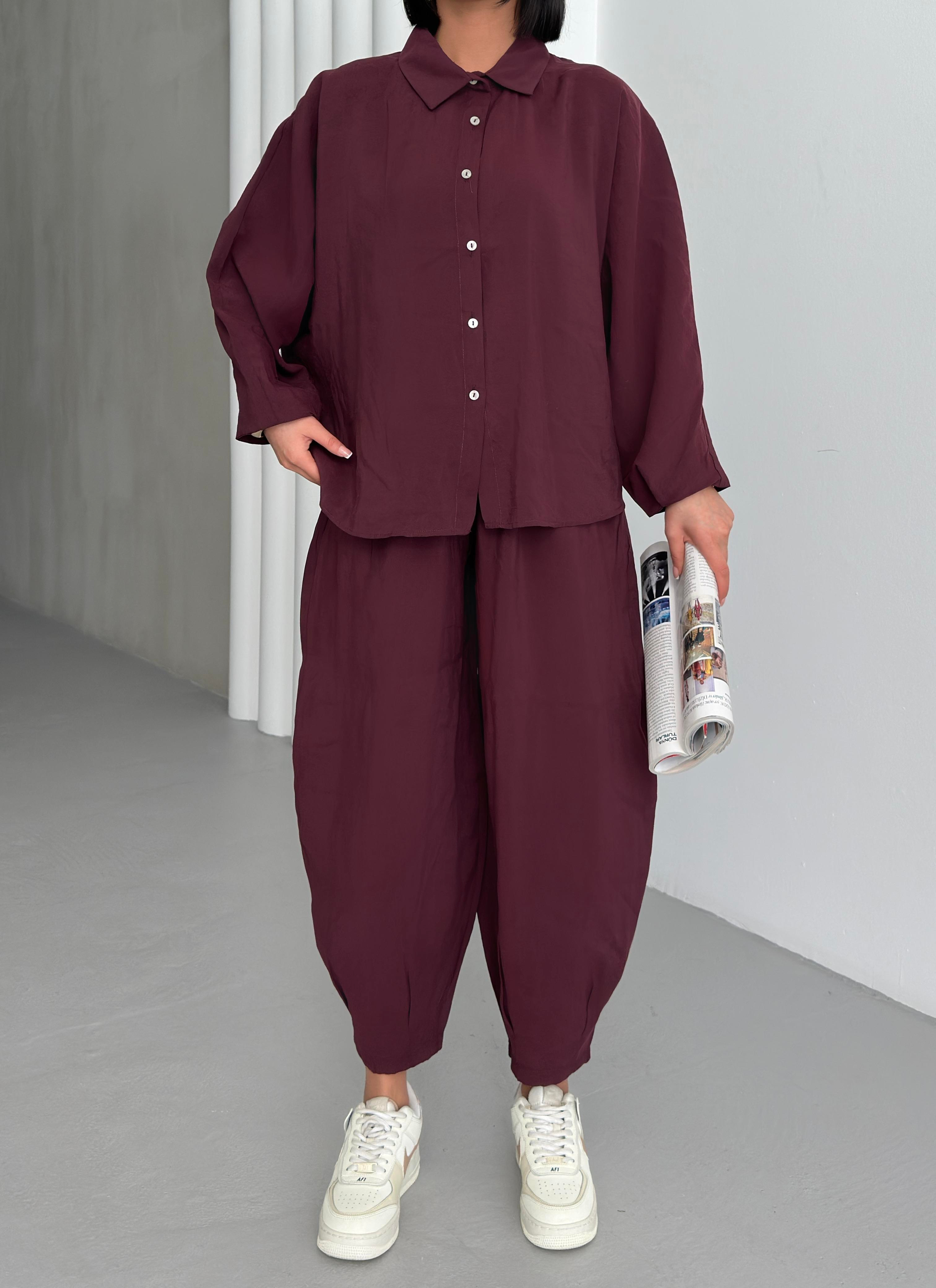 Şalvar Model Tensel Takım