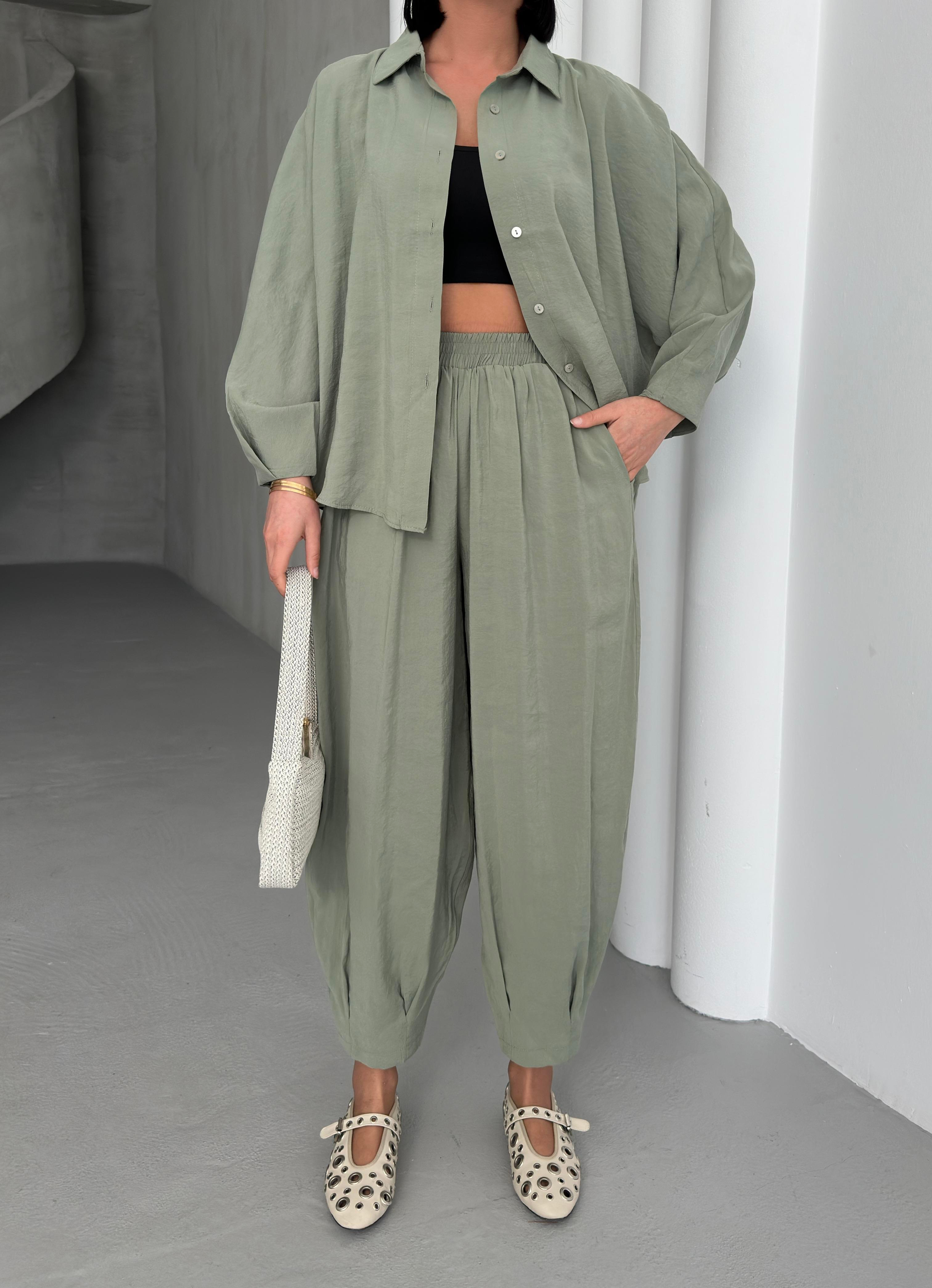 Şalvar Model Tensel Takım