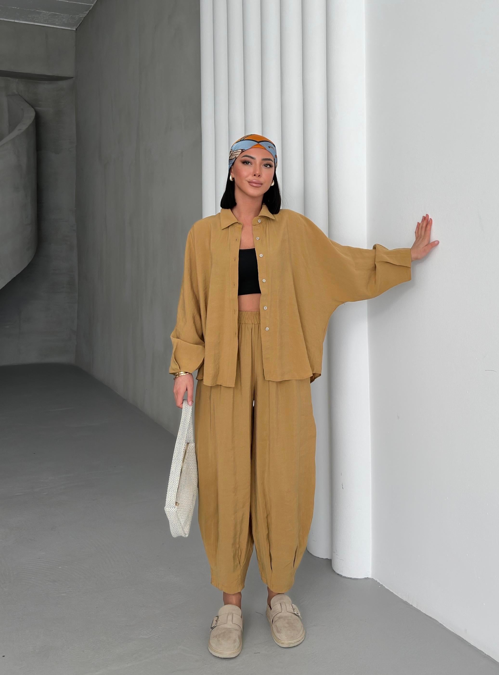 Şalvar Model Tensel Takım