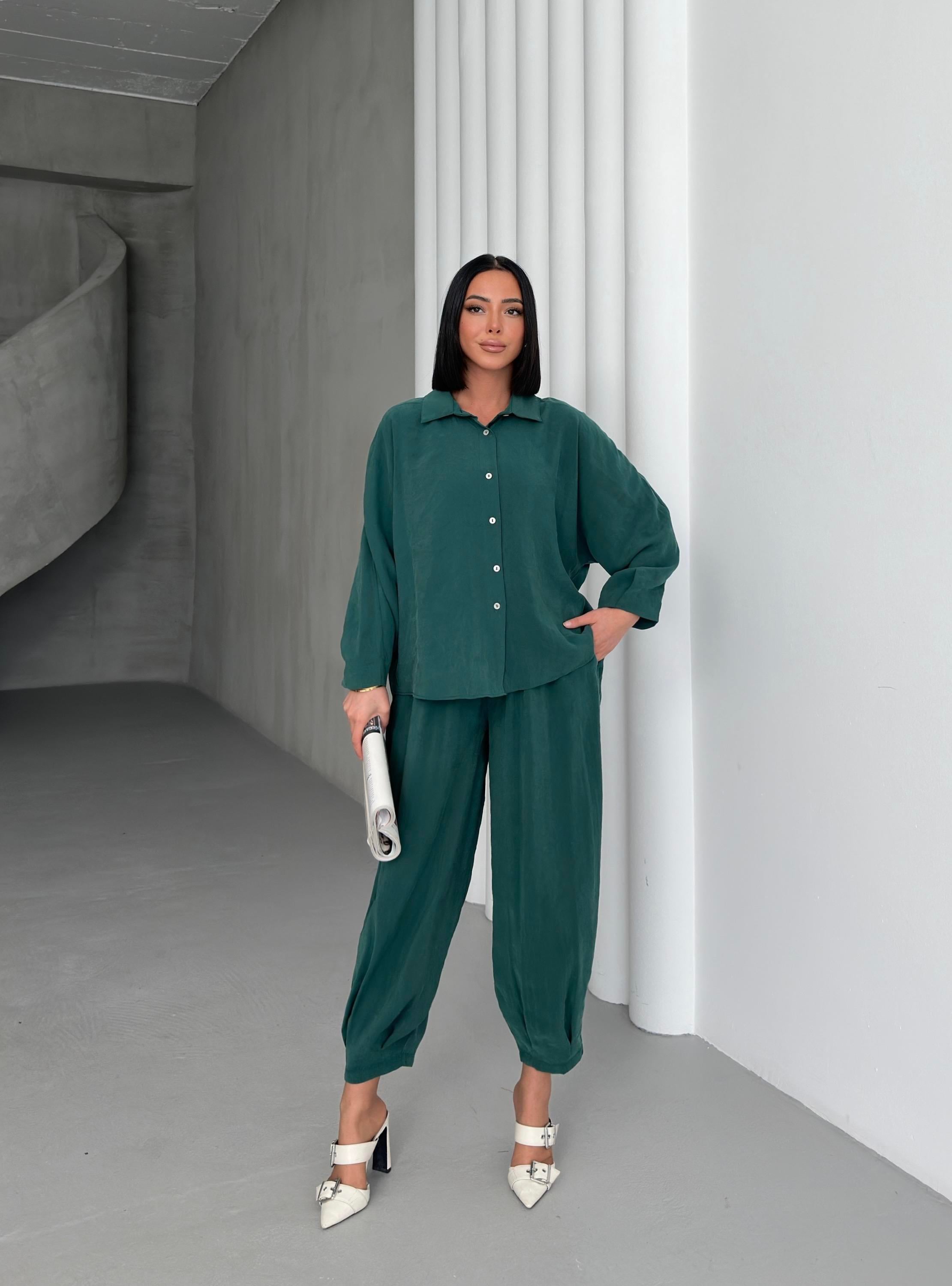 Şalvar Model Tensel Takım