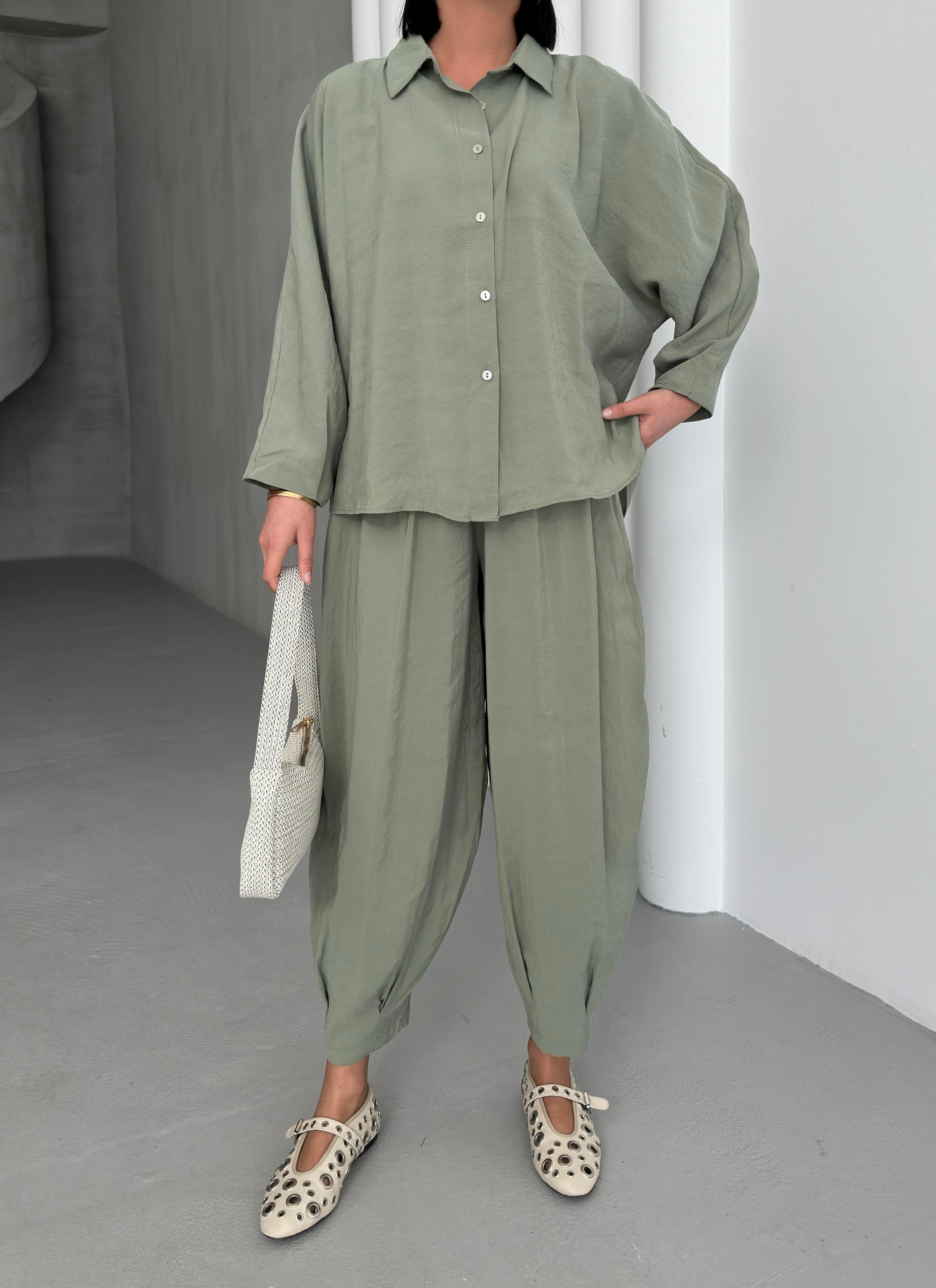 Şalvar Model Tensel Takım