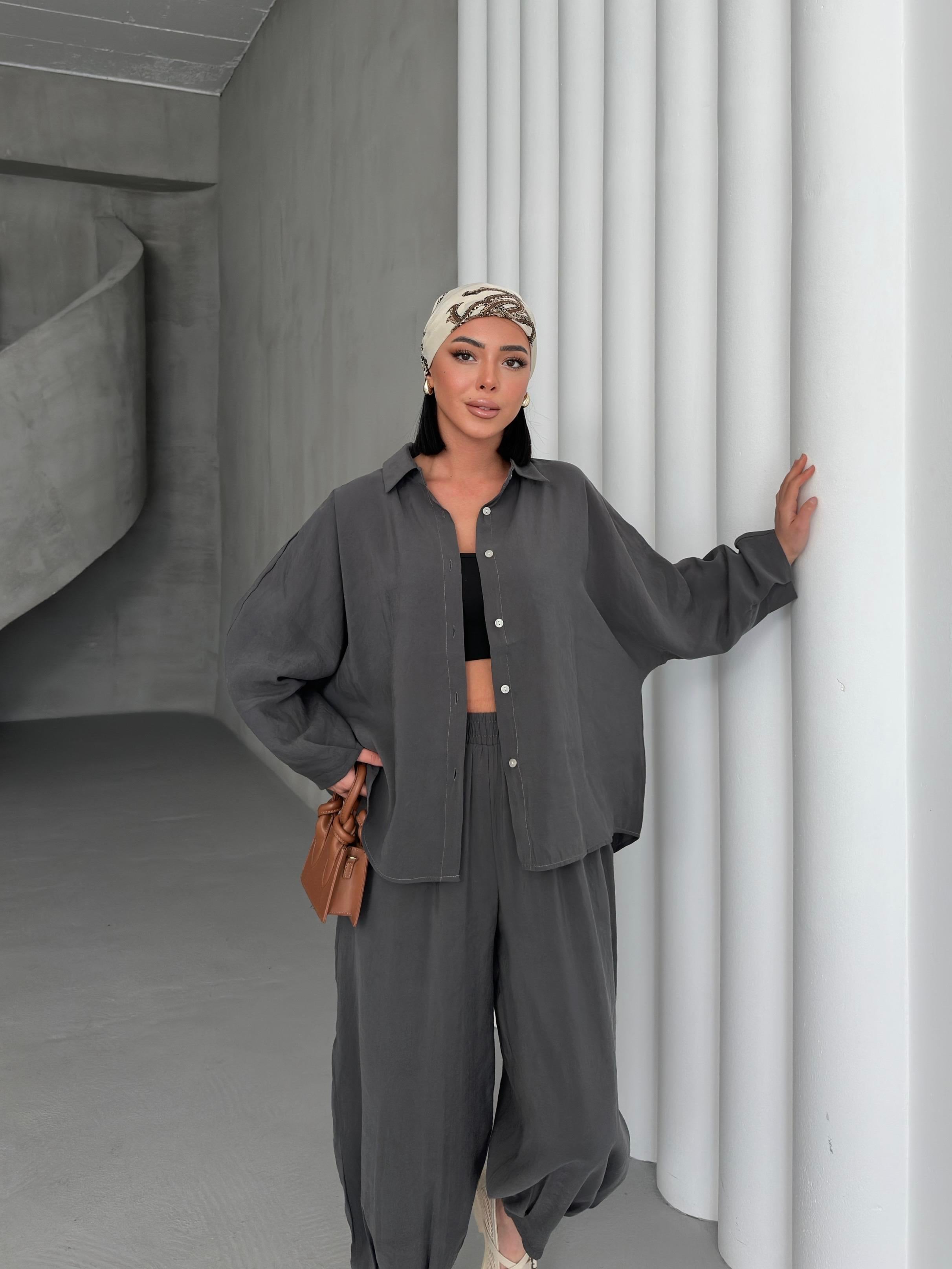Şalvar Model Tensel Takım