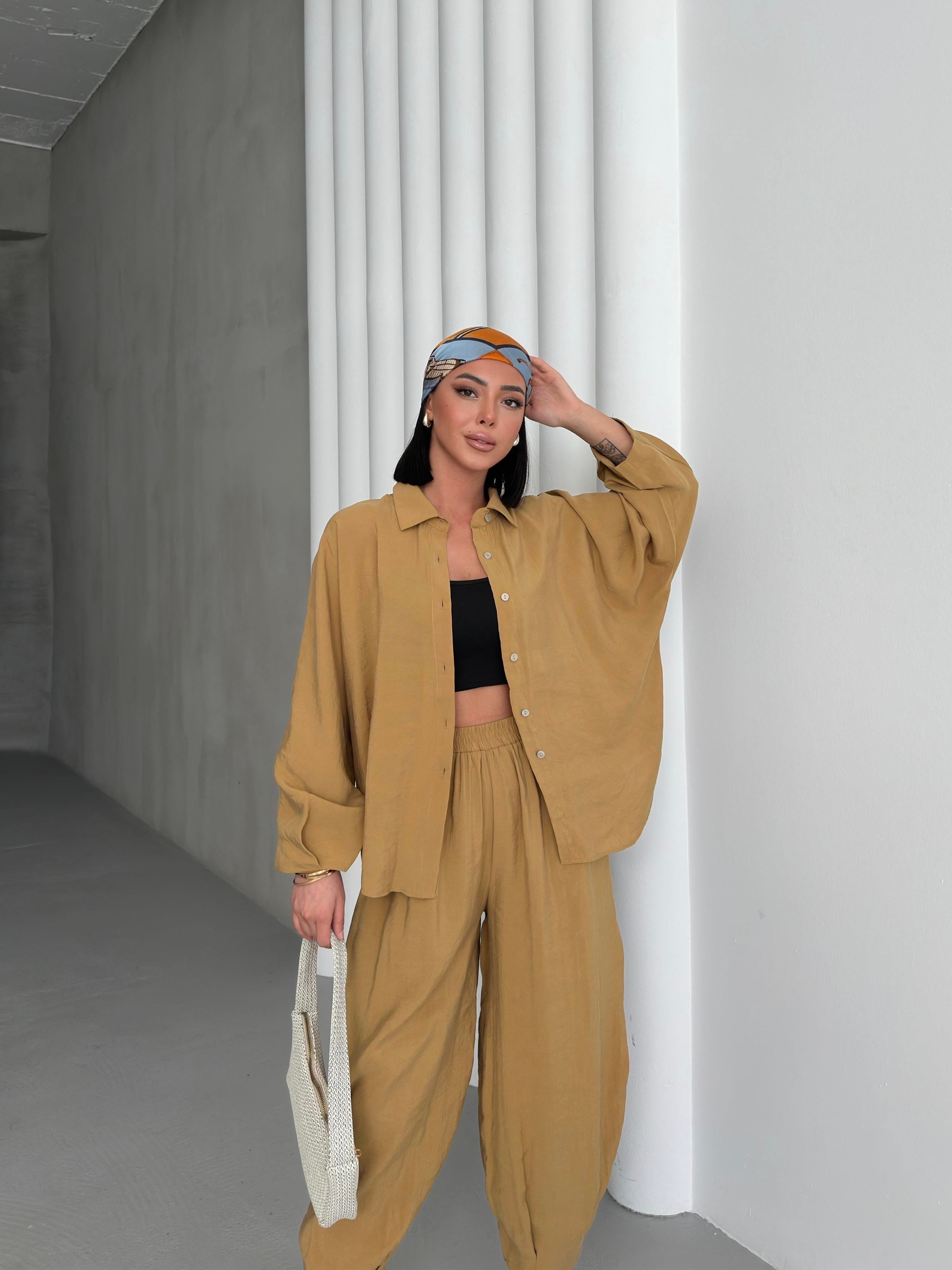 Şalvar Model Tensel Takım