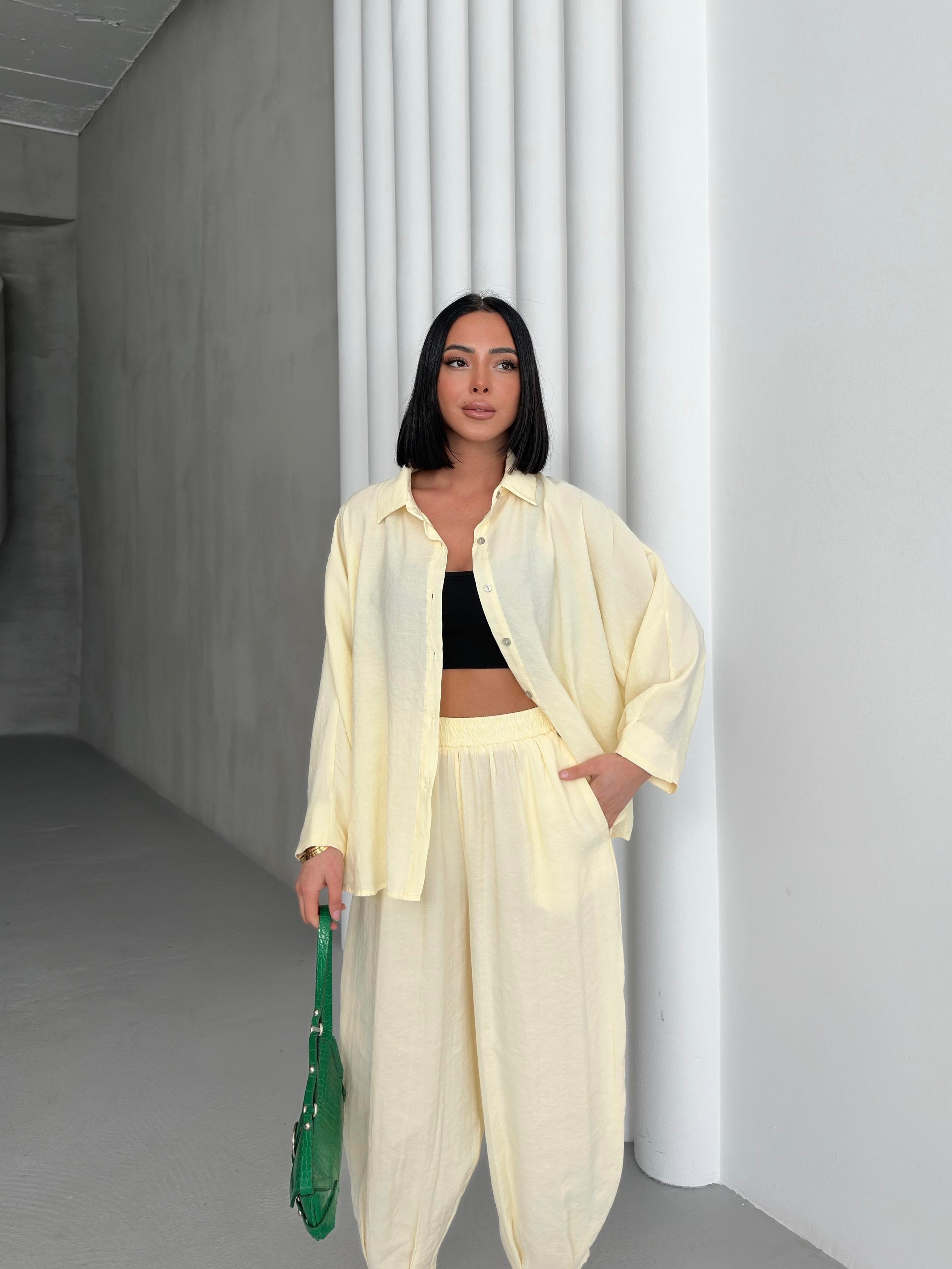 Şalvar Model Tensel Takım