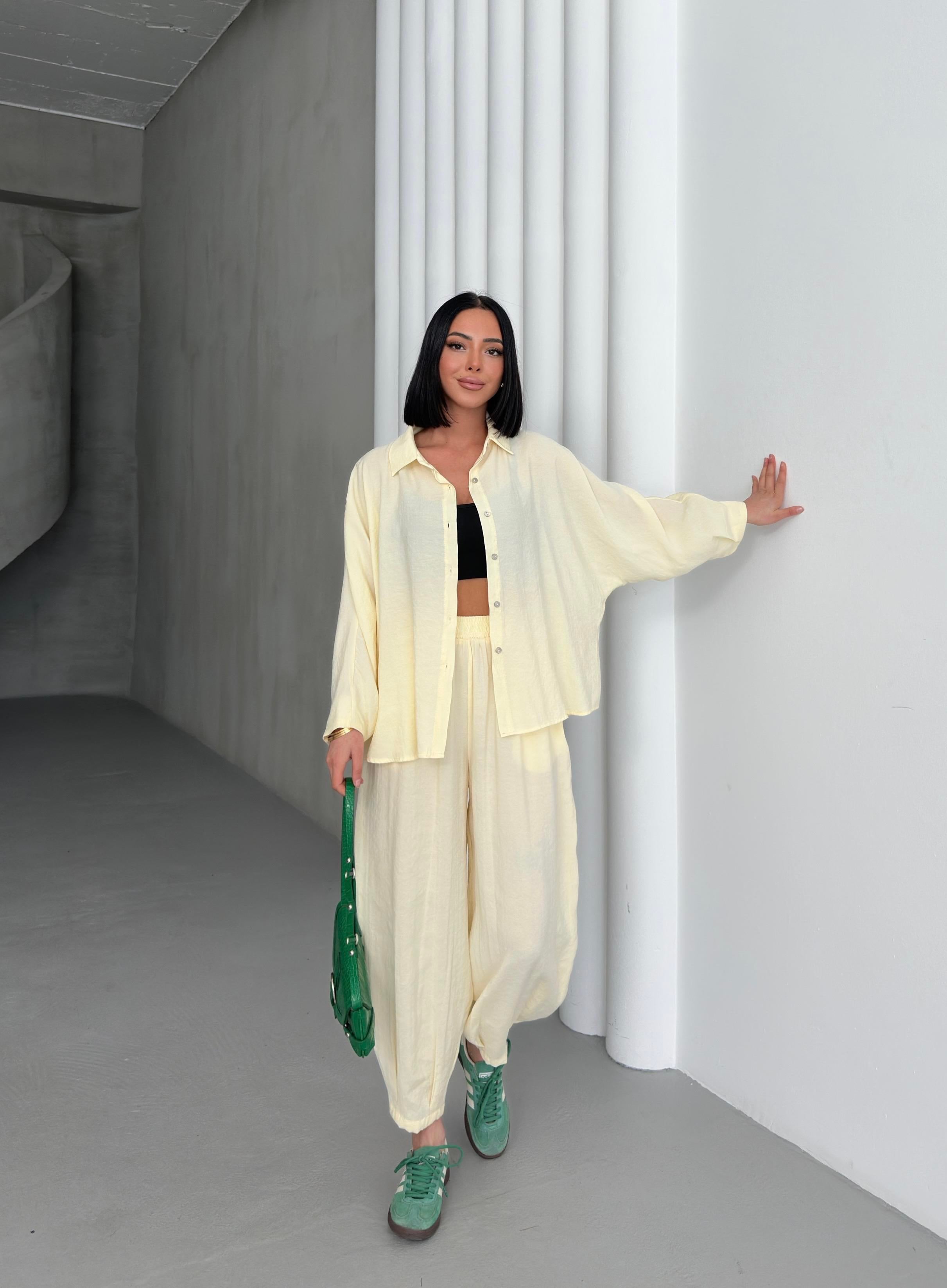 Şalvar Model Tensel Takım