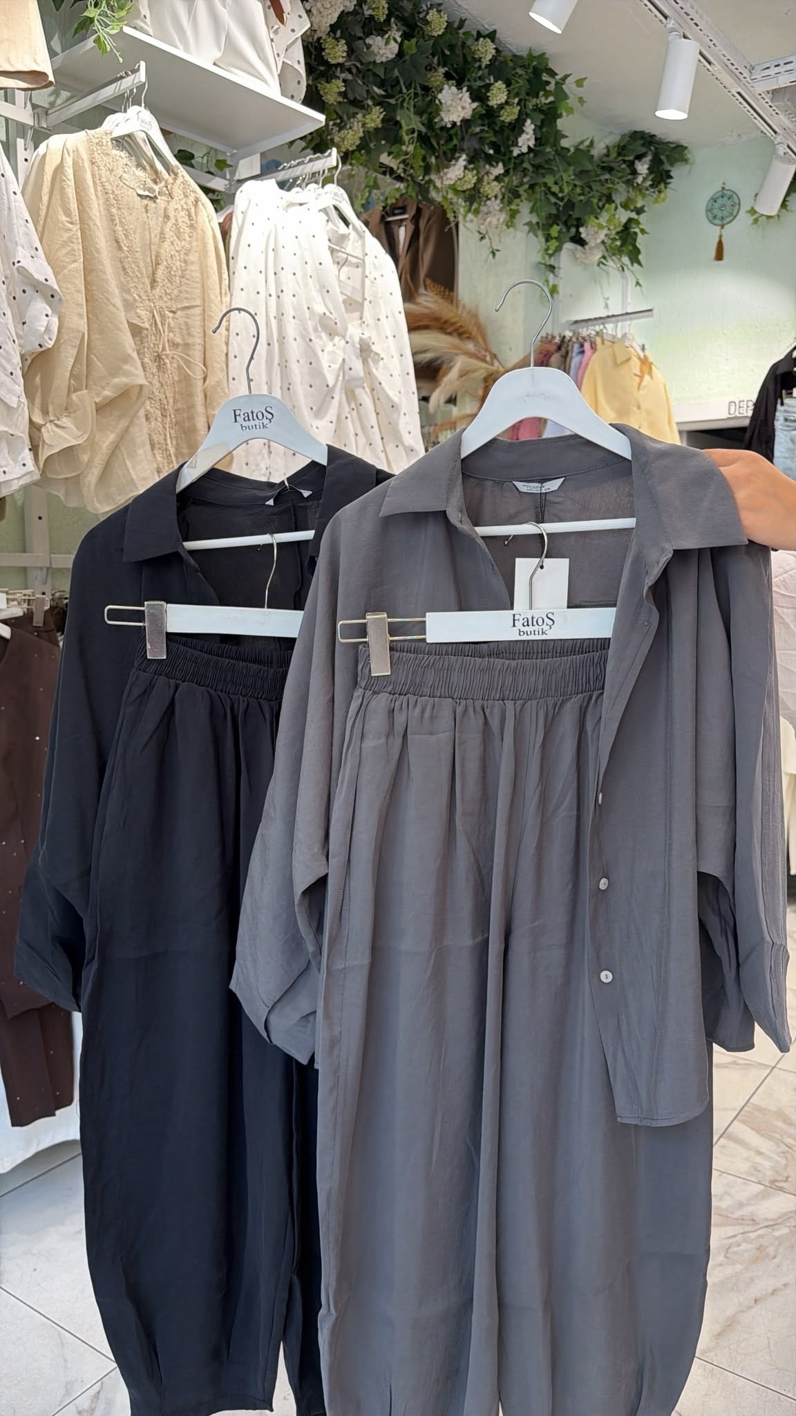 Şalvar Model Tensel Takım