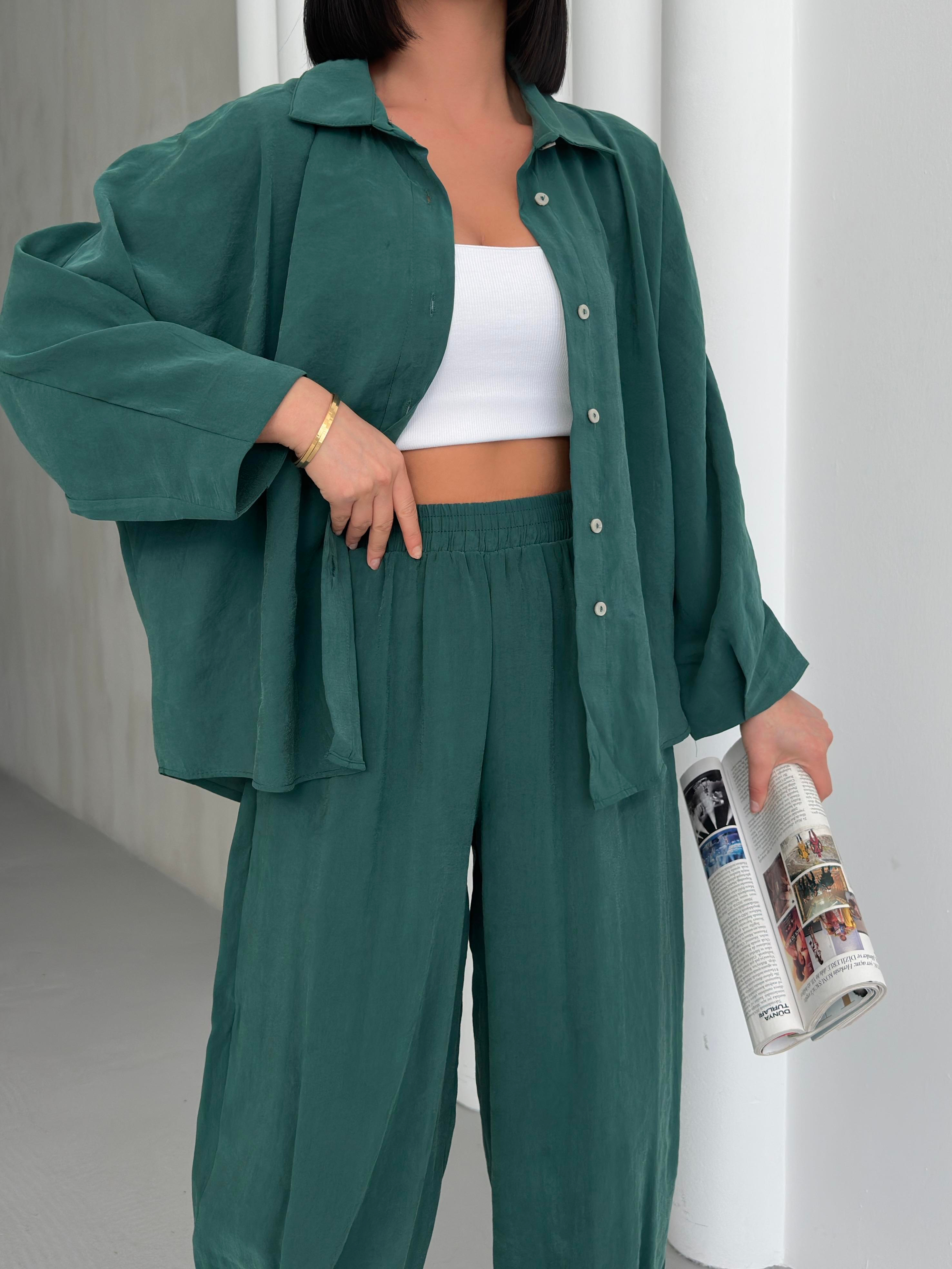 Şalvar Model Tensel Takım