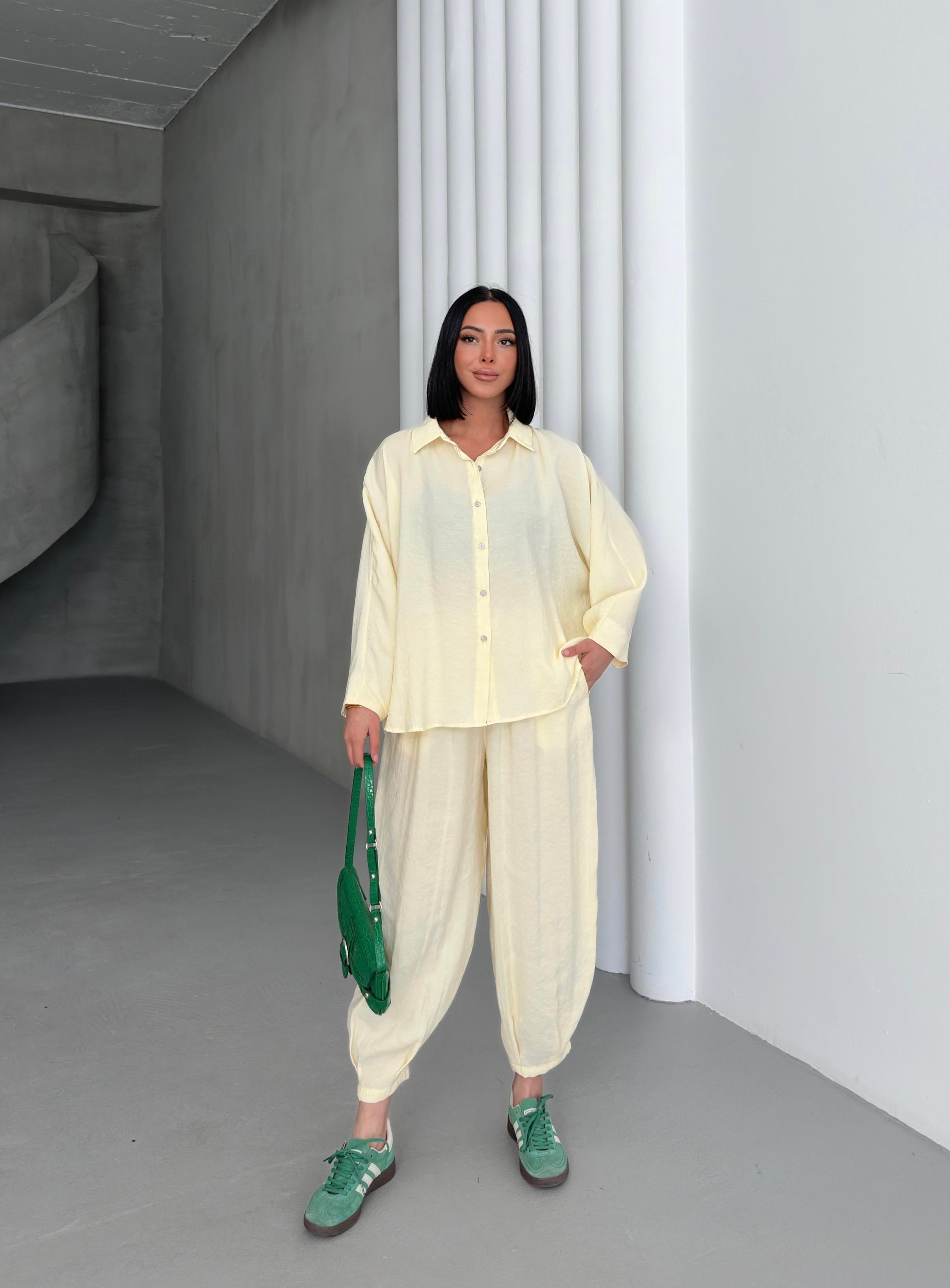 Şalvar Model Tensel Takım