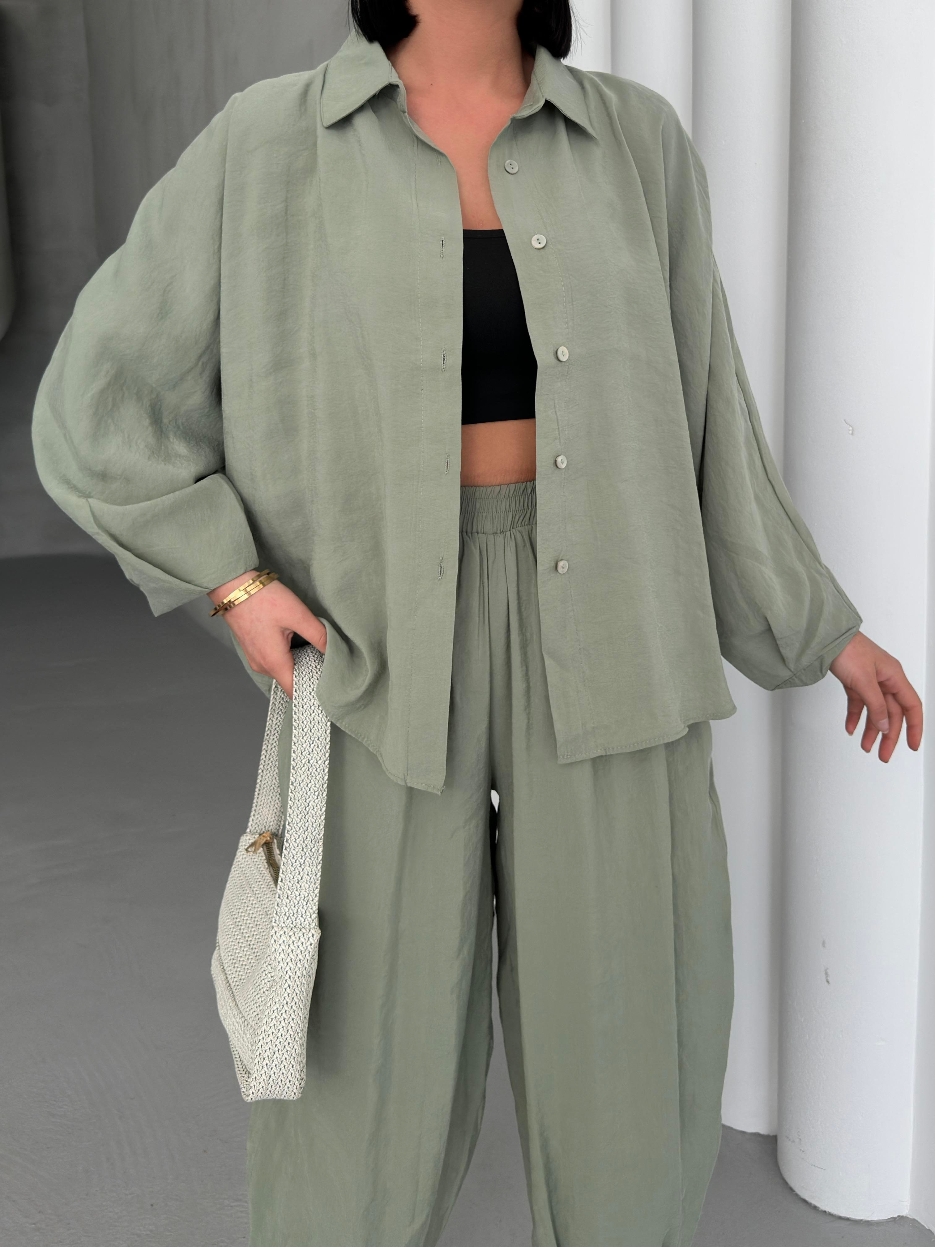 Şalvar Model Tensel Takım