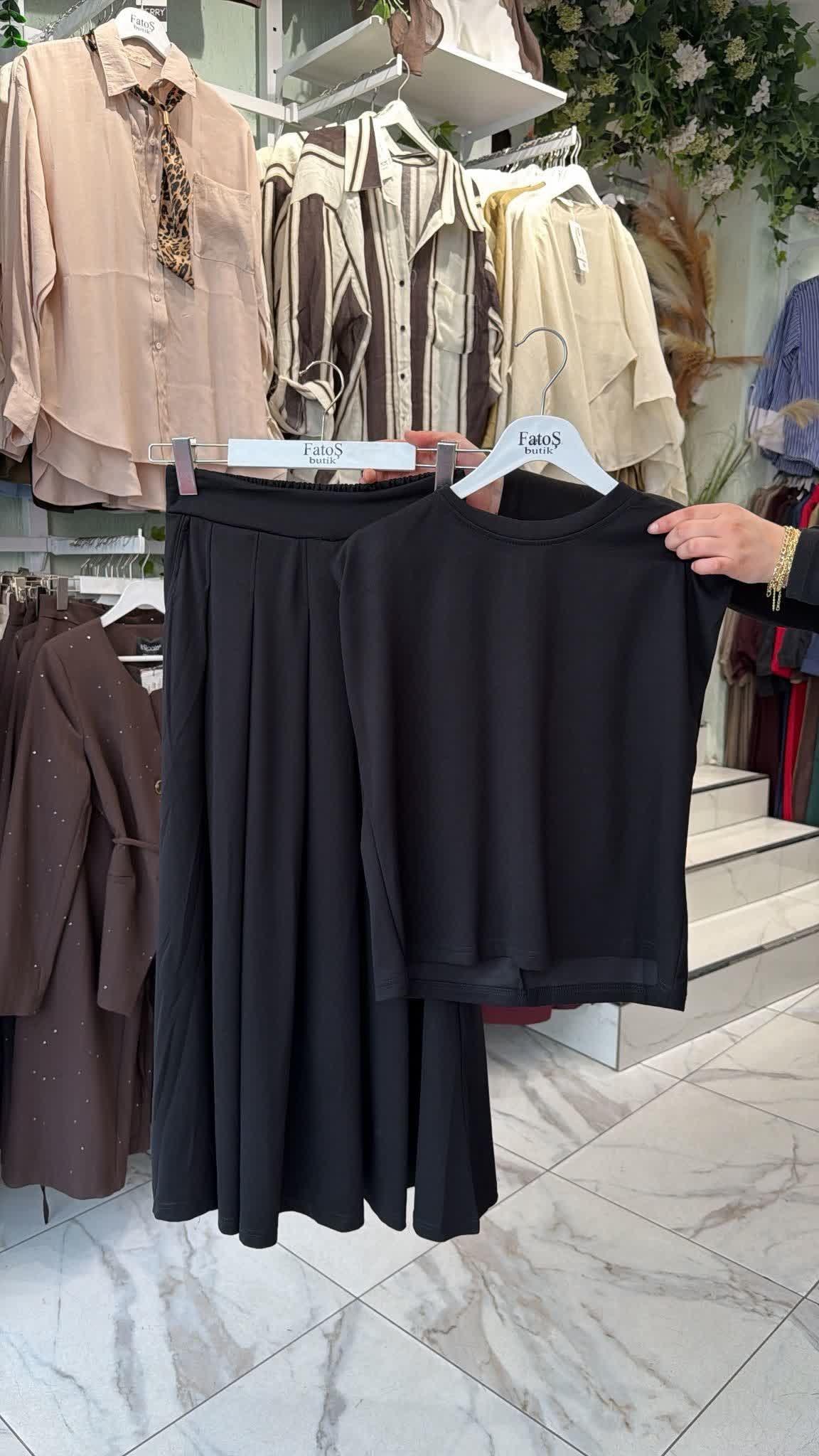 Vatka Detay Etekli Modal Takım