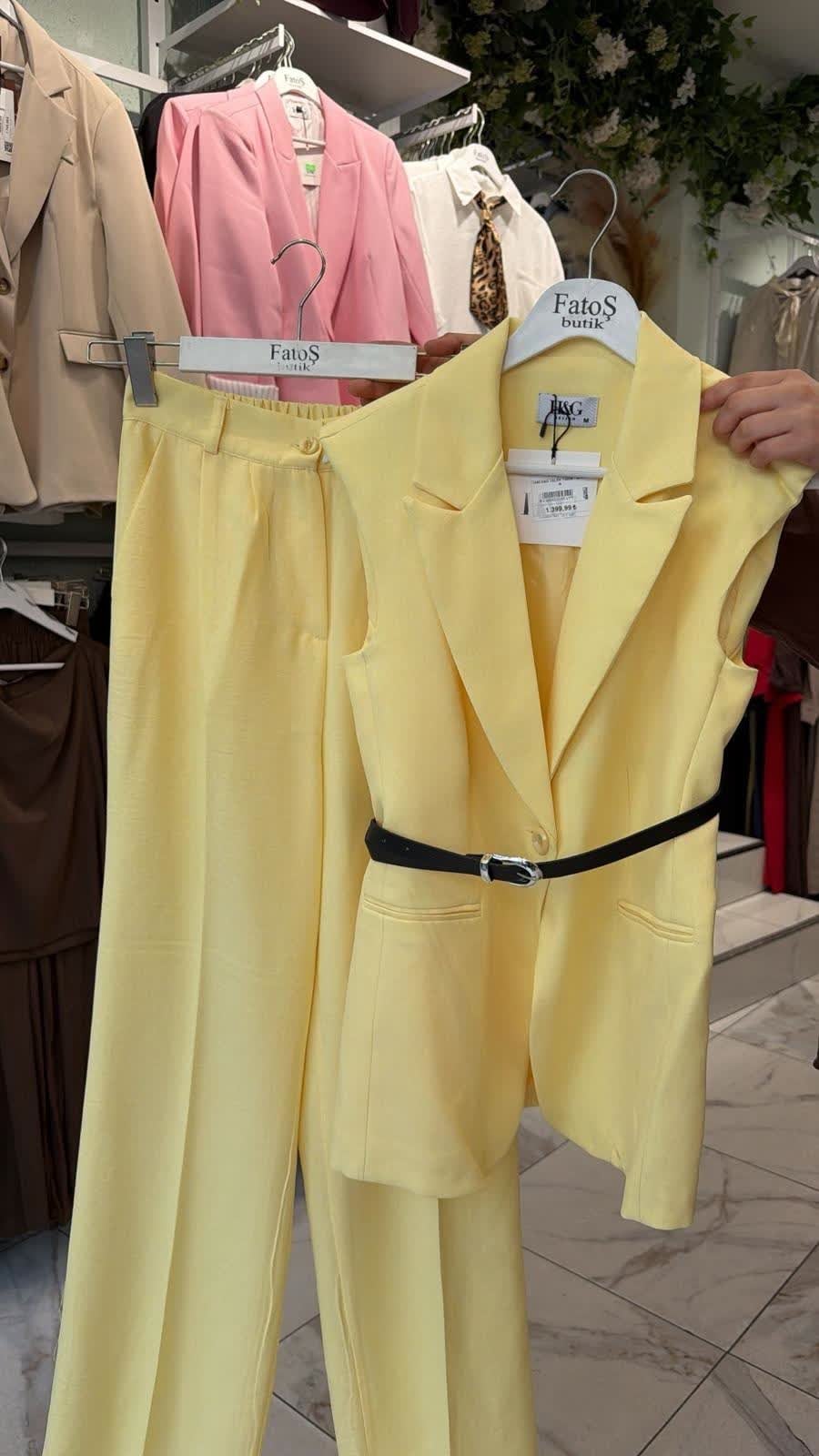 Yelek Pantolon Takım