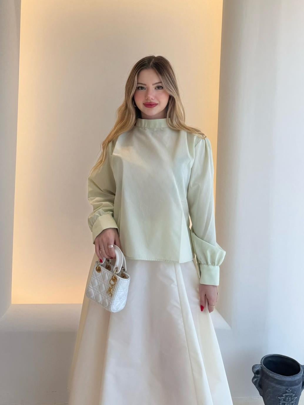 Eva Gömlek Yeşil