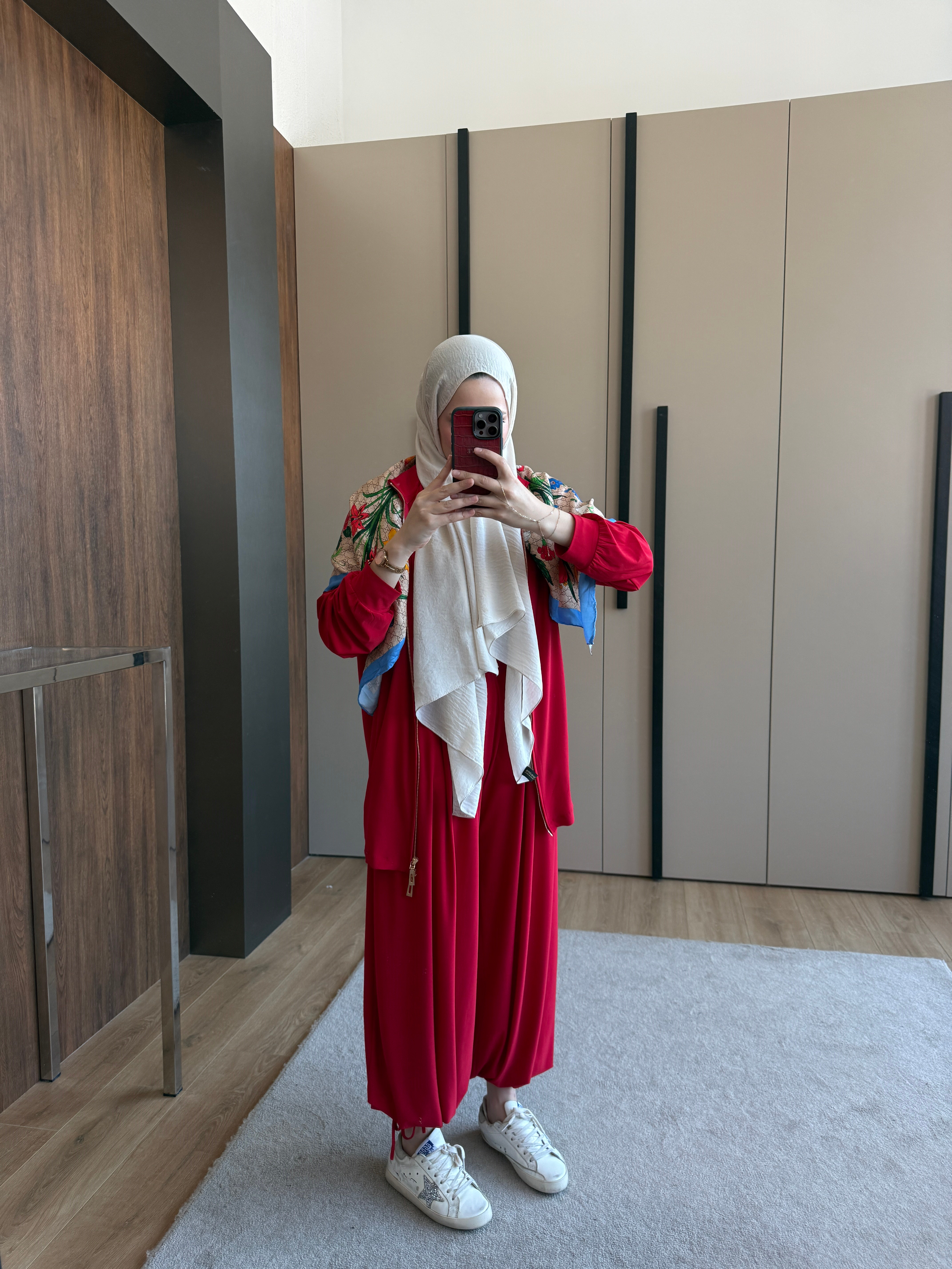 Rahat Kalıp Eşofman Takım Kırmızı