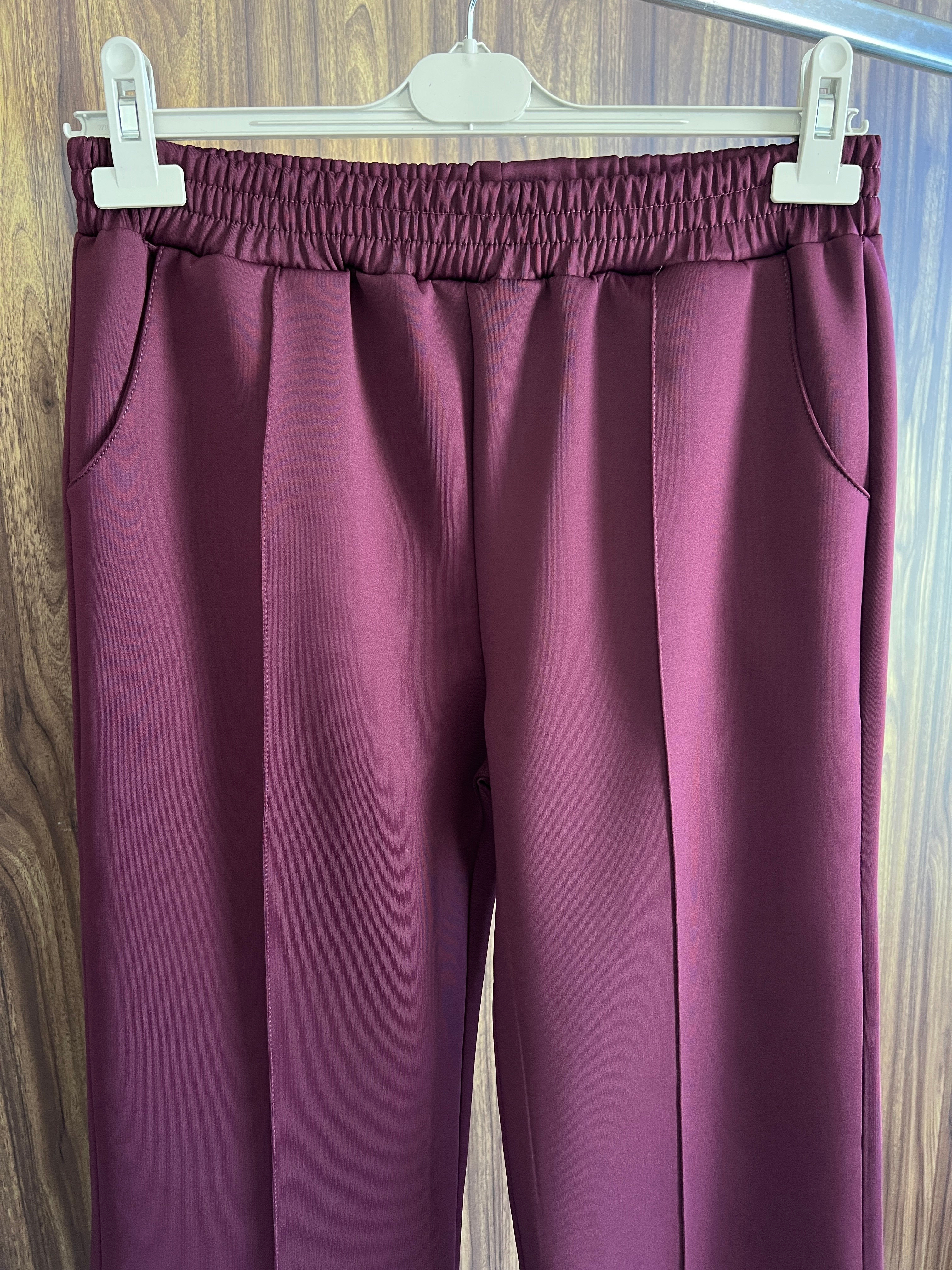 Scuba Pantolon Mürdüm