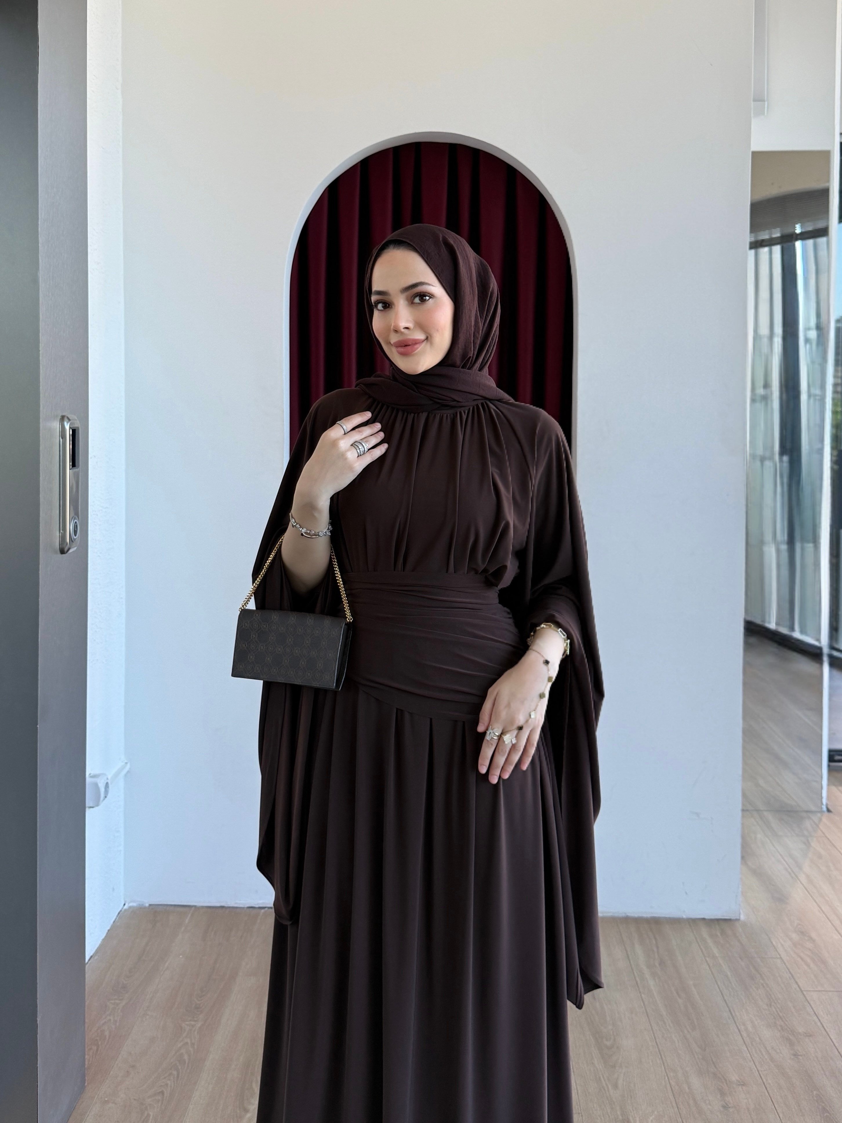 Sendy Elbise Kahverengi