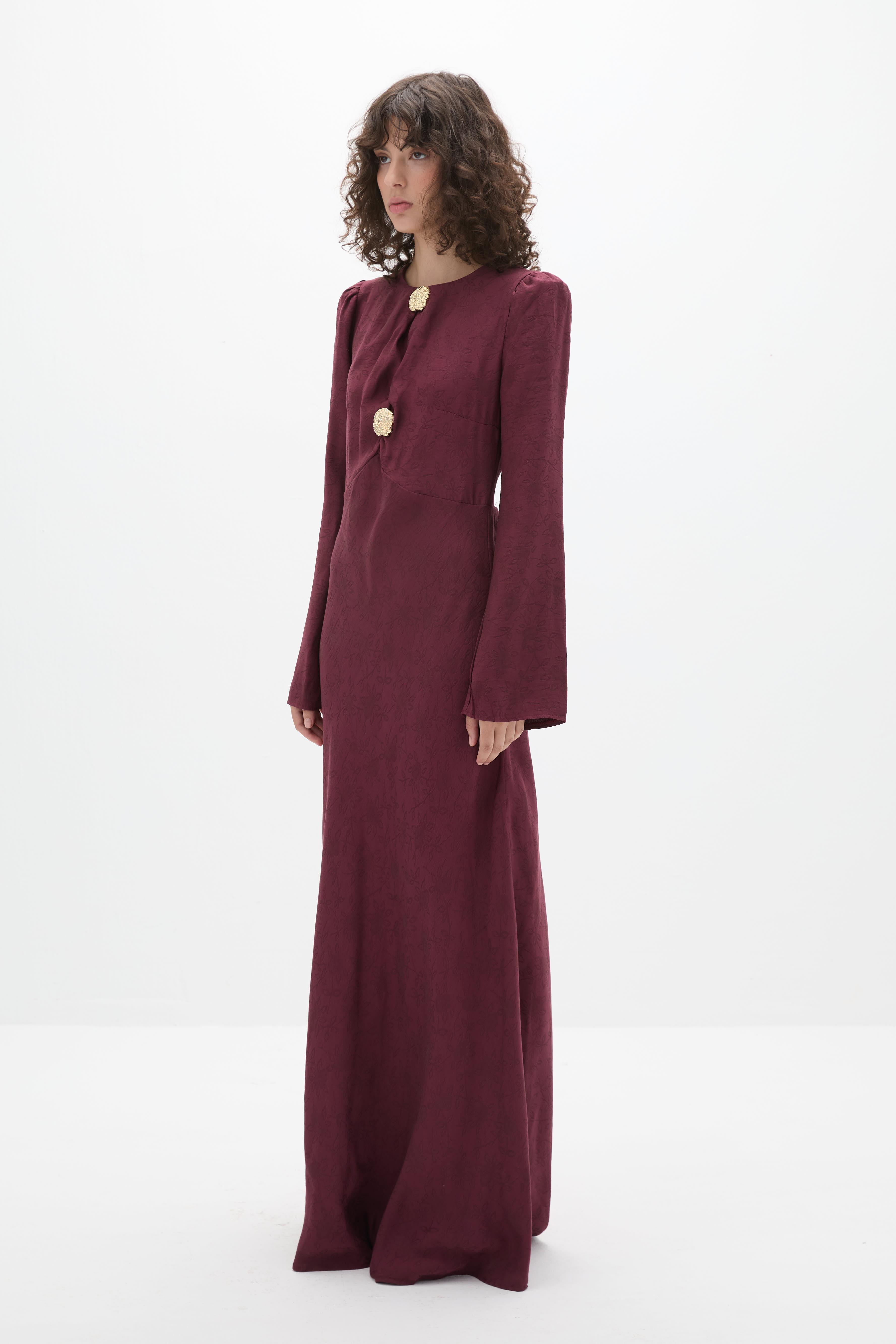 Vanessa Elbise Burgundy
