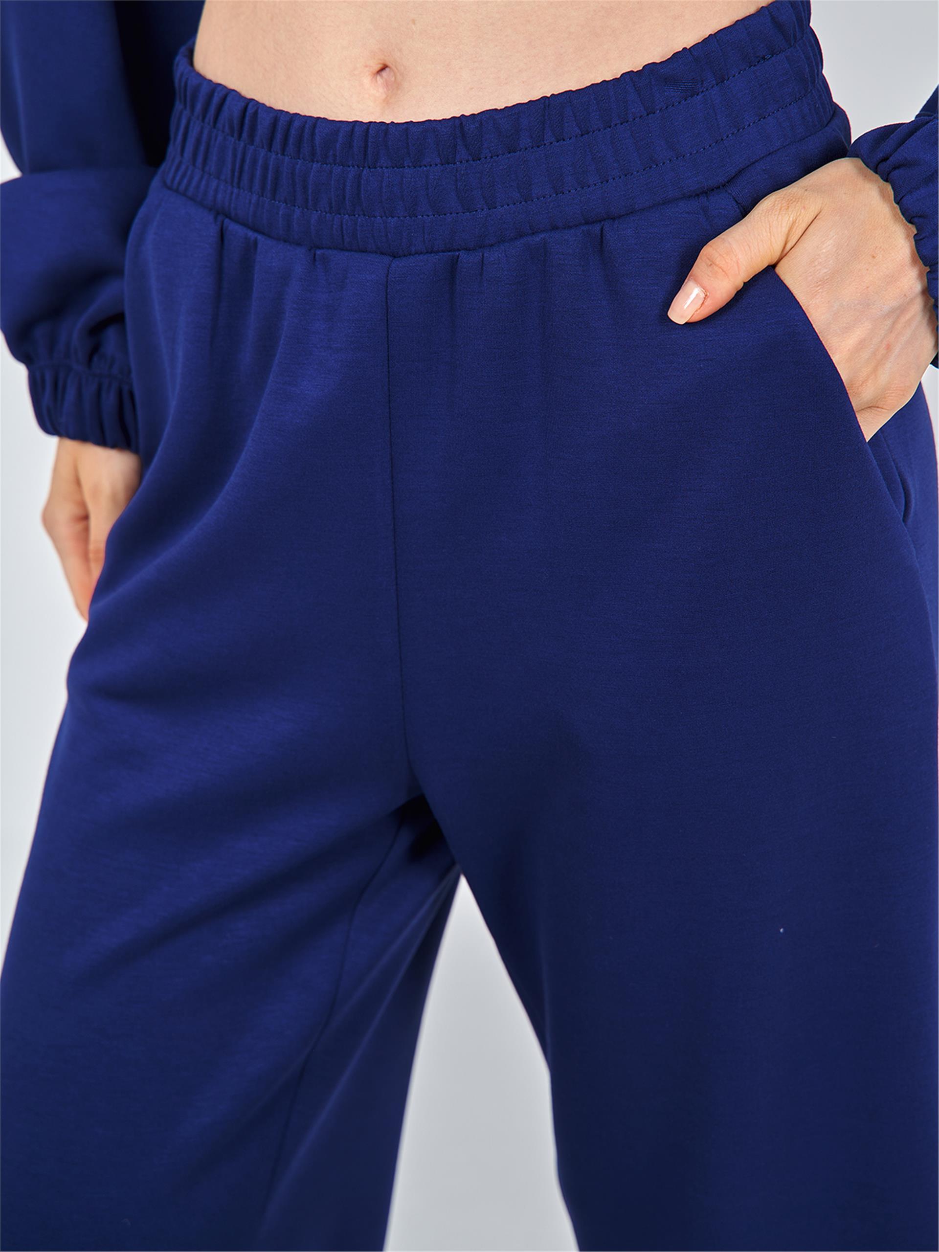 031265 KNITTED TROUSERS WITH ELASTIC WAIST