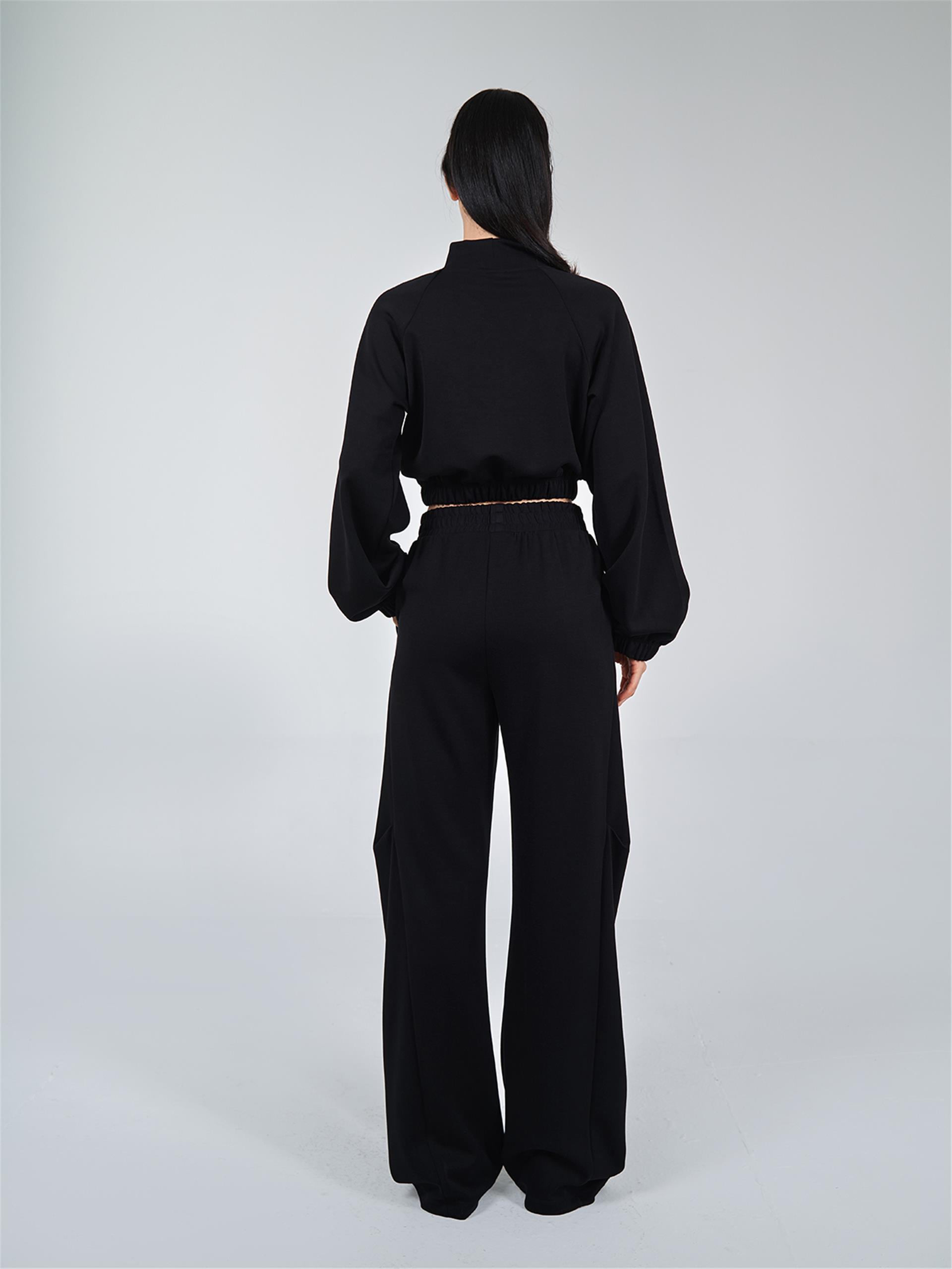 031265 KNITTED TROUSERS WITH ELASTIC WAIST