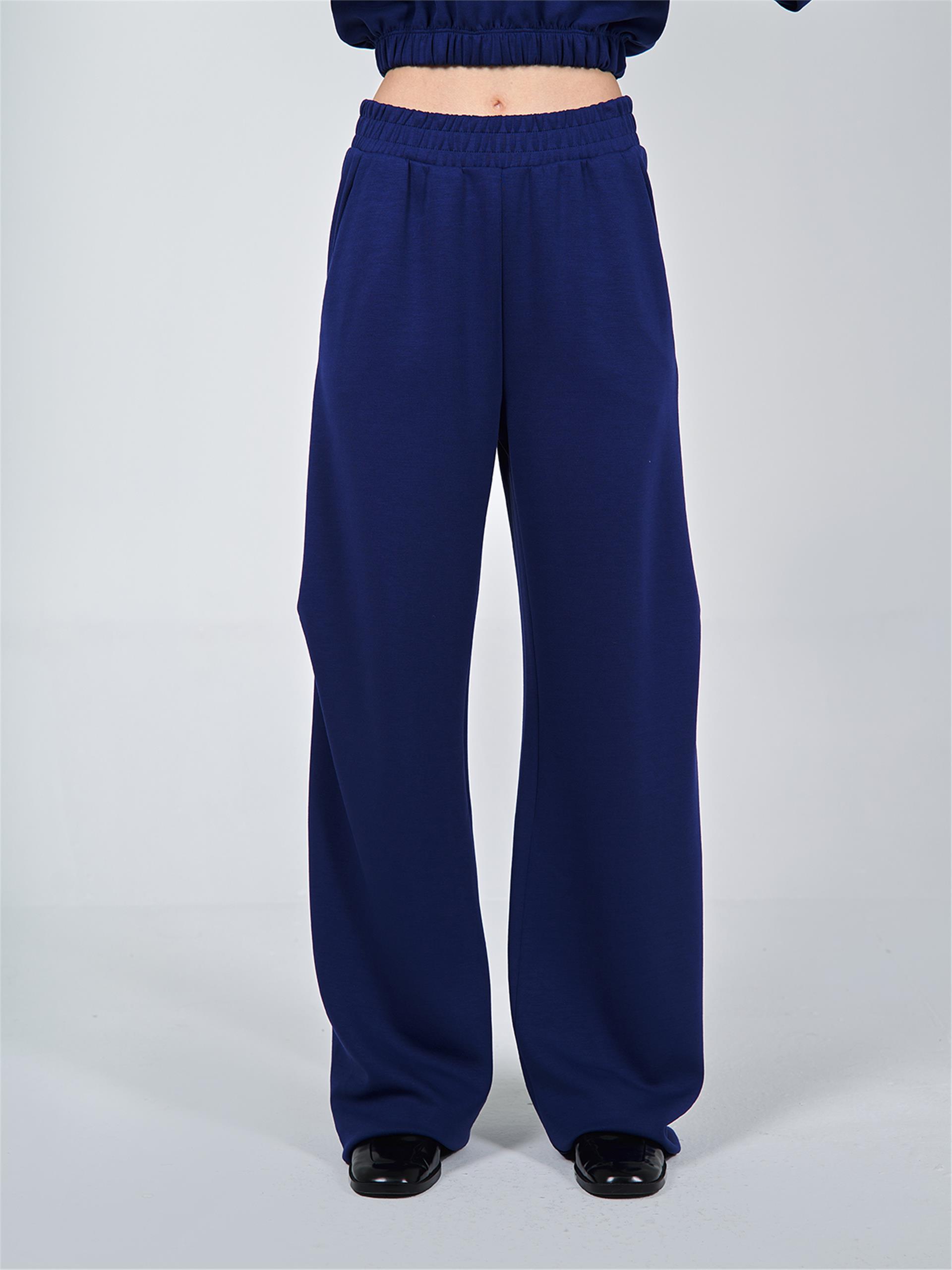 031265 KNITTED TROUSERS WITH ELASTIC WAIST