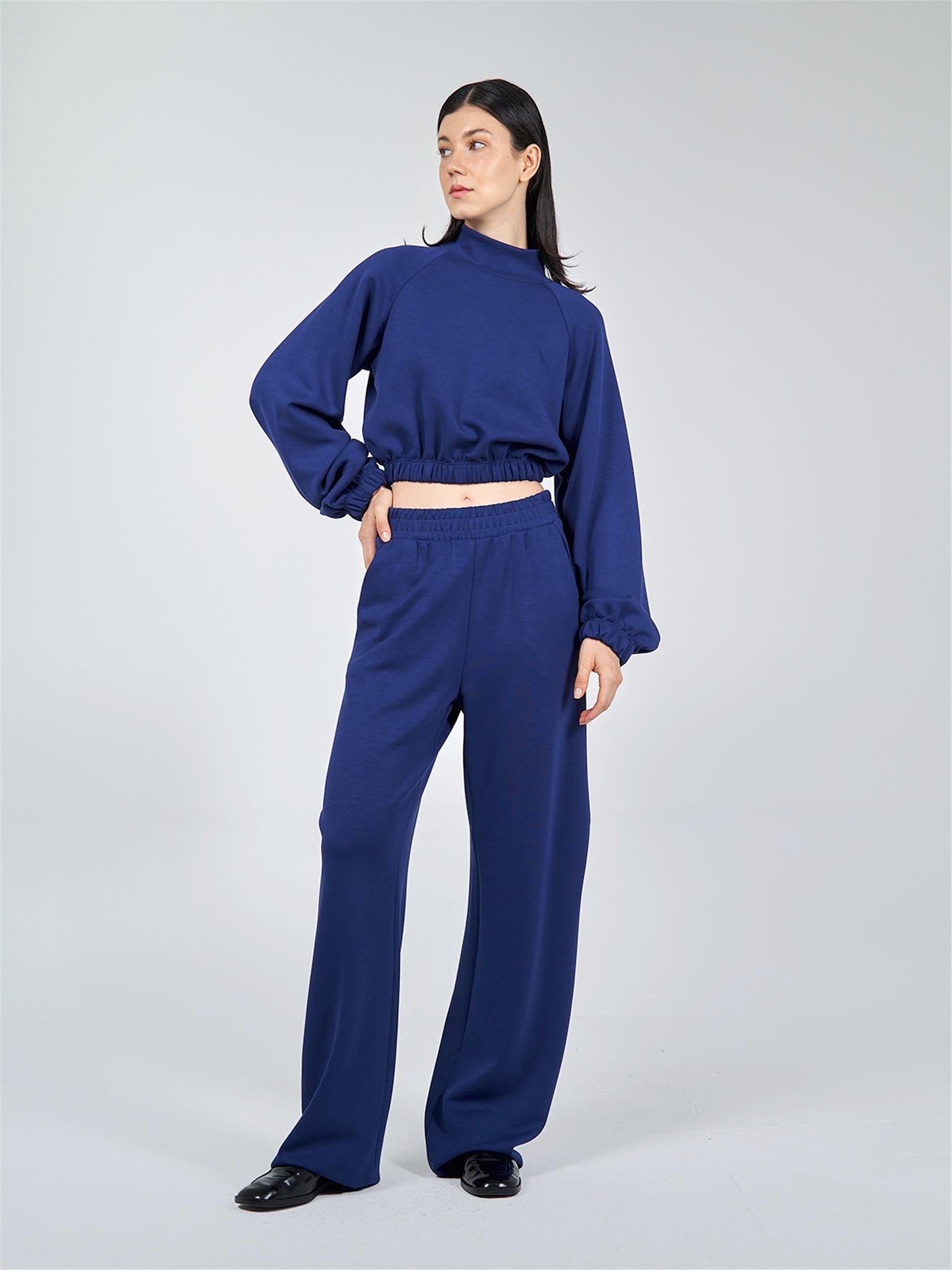 031265 KNITTED TROUSERS WITH ELASTIC WAIST