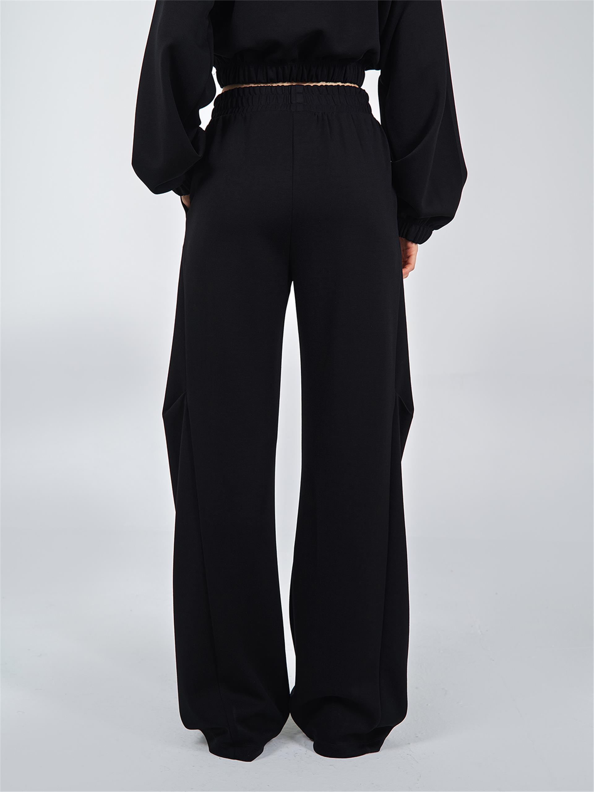 031265 KNITTED TROUSERS WITH ELASTIC WAIST