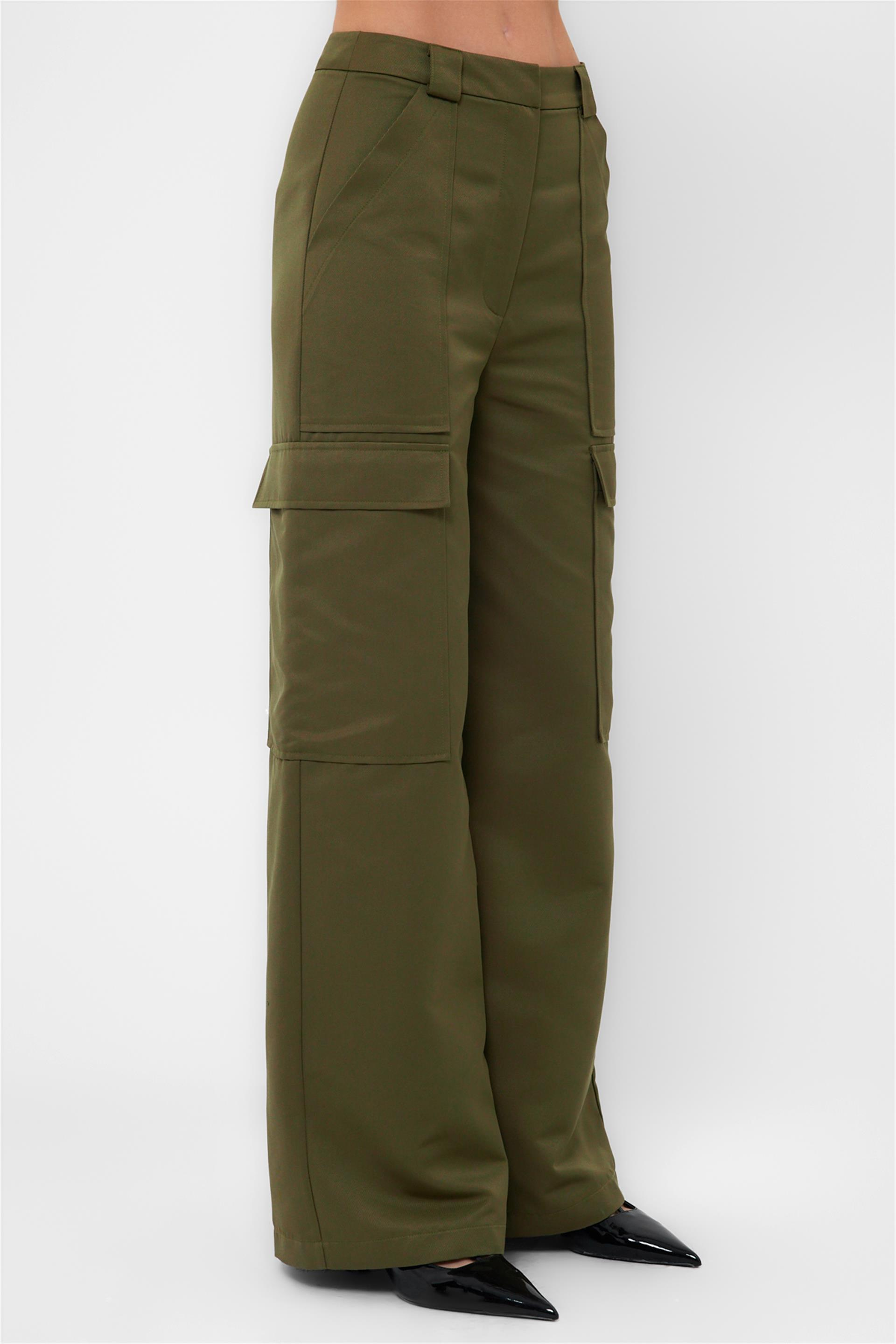 031270 FULL LENGTH CARGO PANTS WITH BIG POCKETS