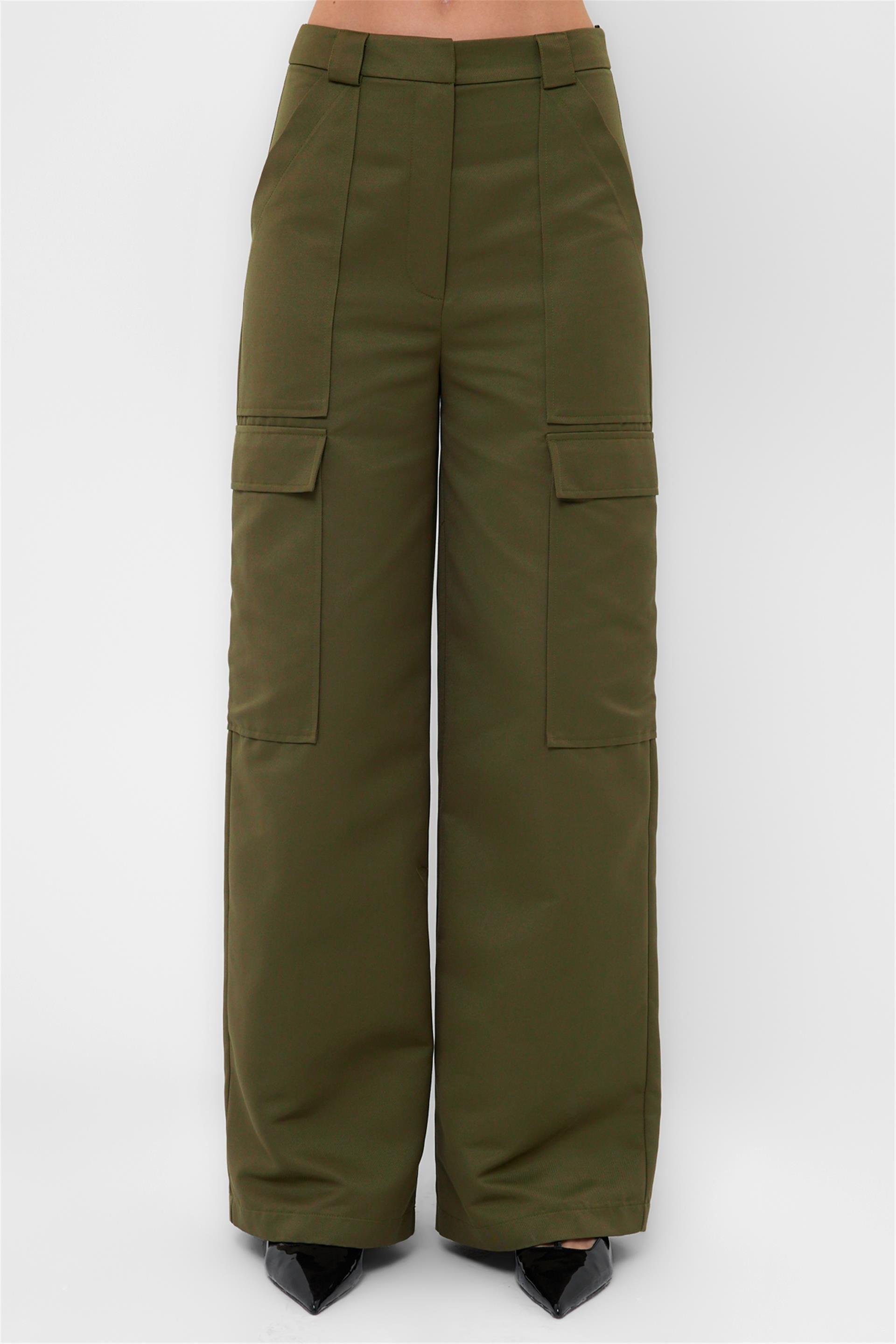 031270 FULL LENGTH CARGO PANTS WITH BIG POCKETS