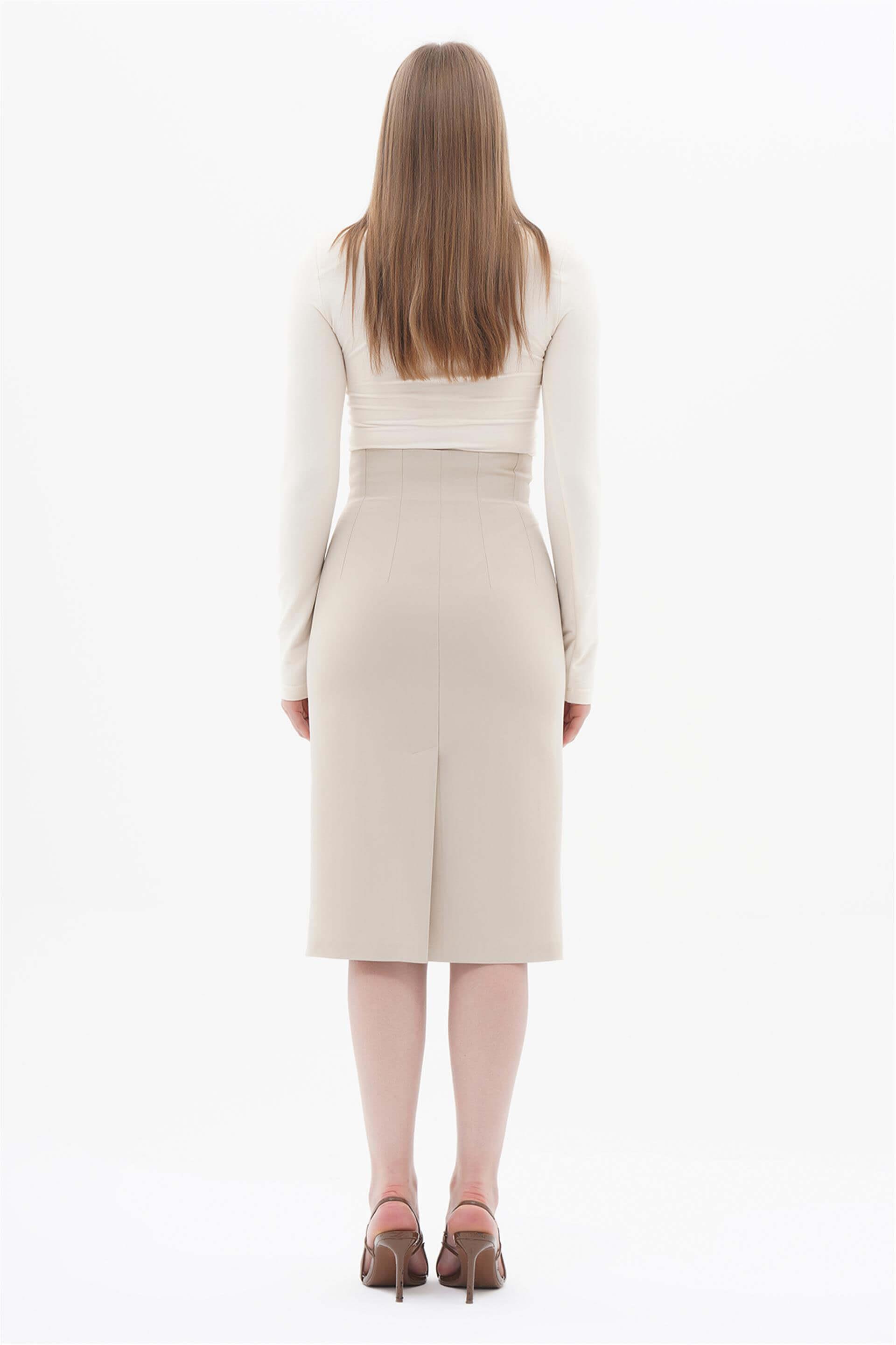 071498 LONG SLEEVE BODY WITH SHOULDER PADDING