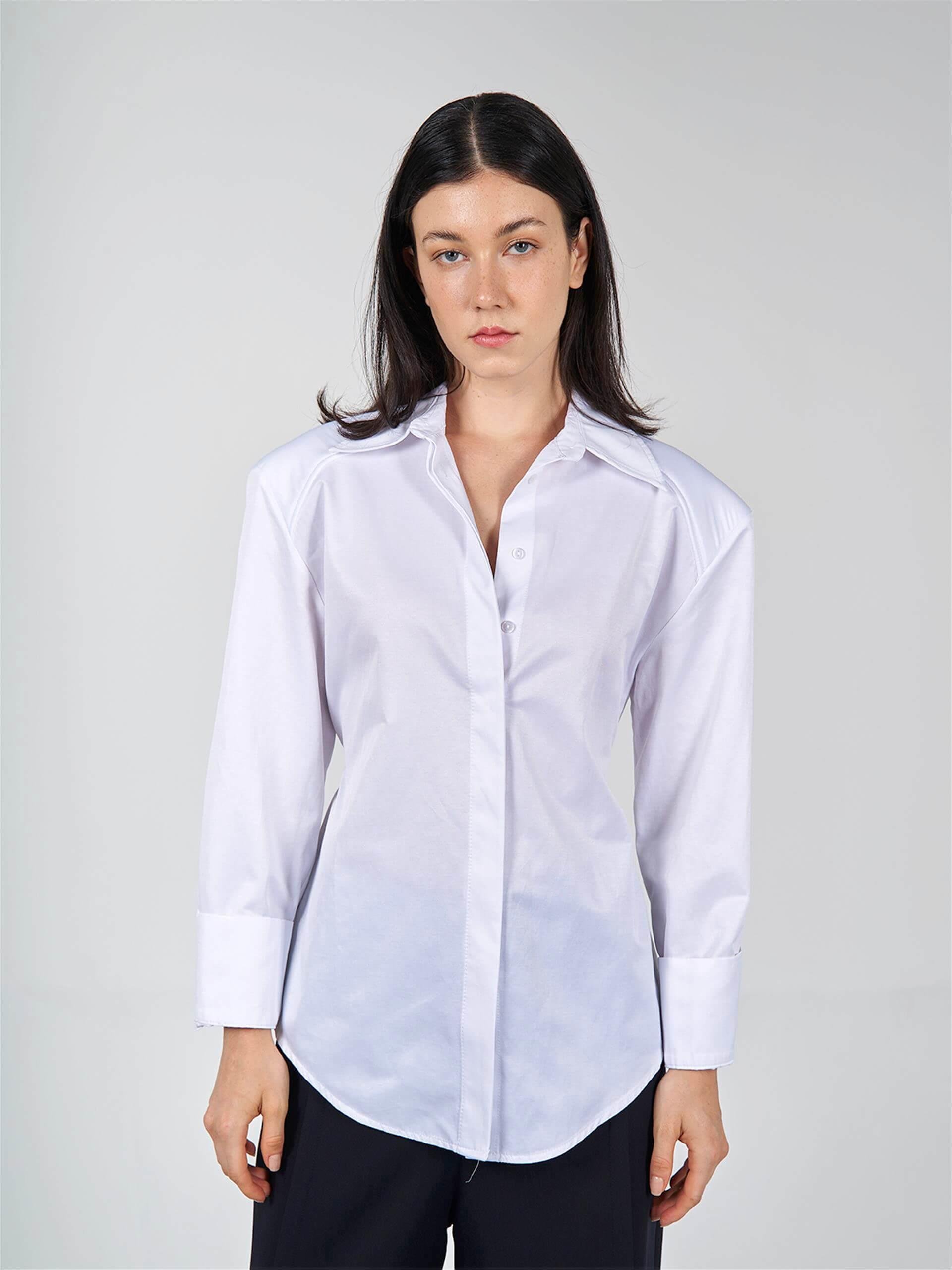 080520 SHIRT WITH COMPLETE SHOULDER PADDING