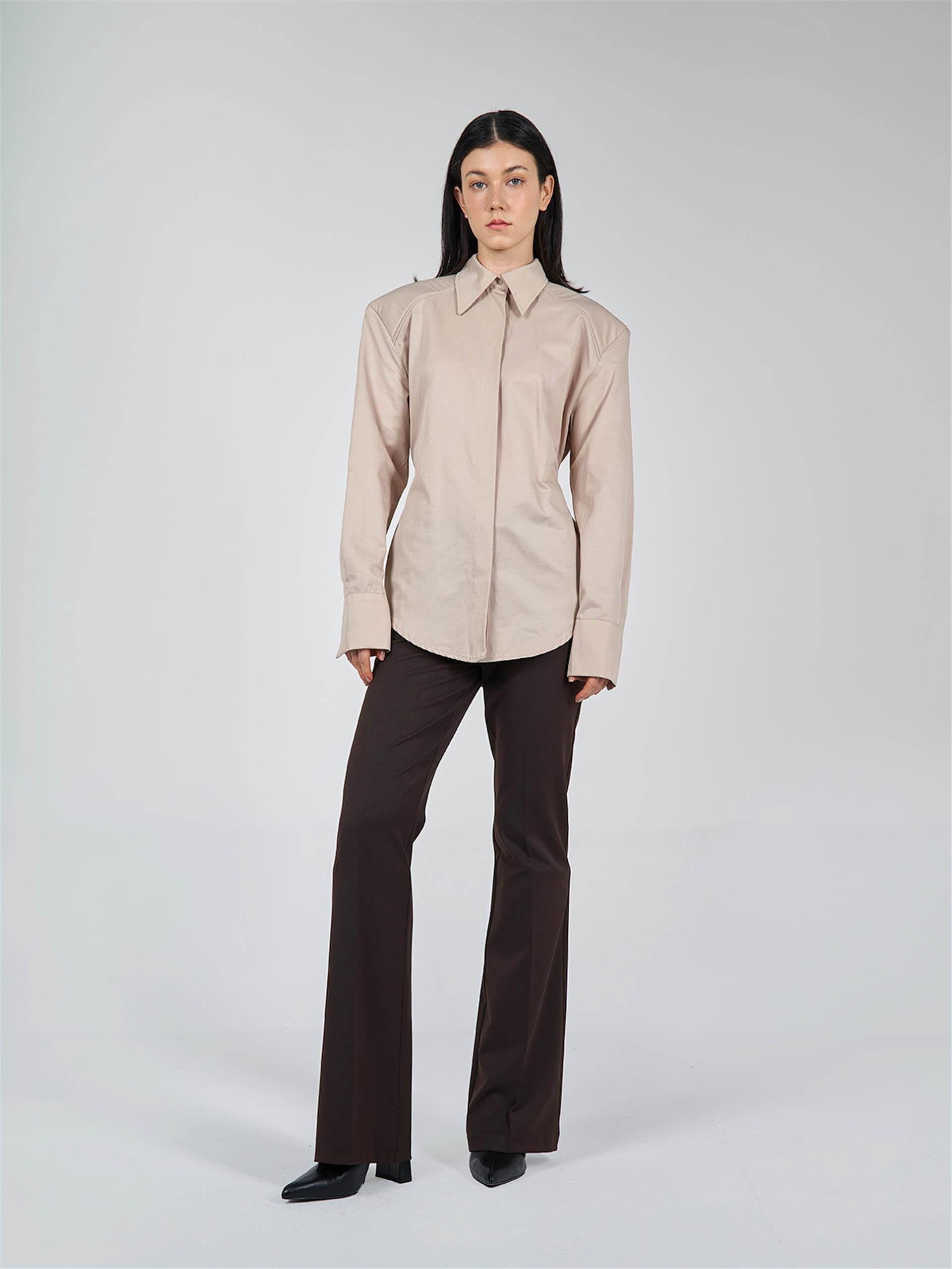 080520 SHIRT WITH COMPLETE SHOULDER PADDING