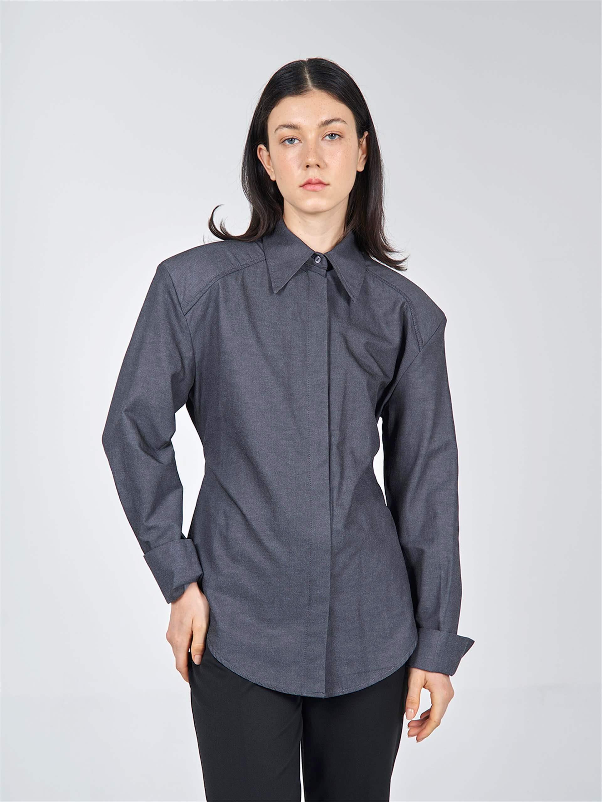 080520 SHIRT WITH COMPLETE SHOULDER PADDING