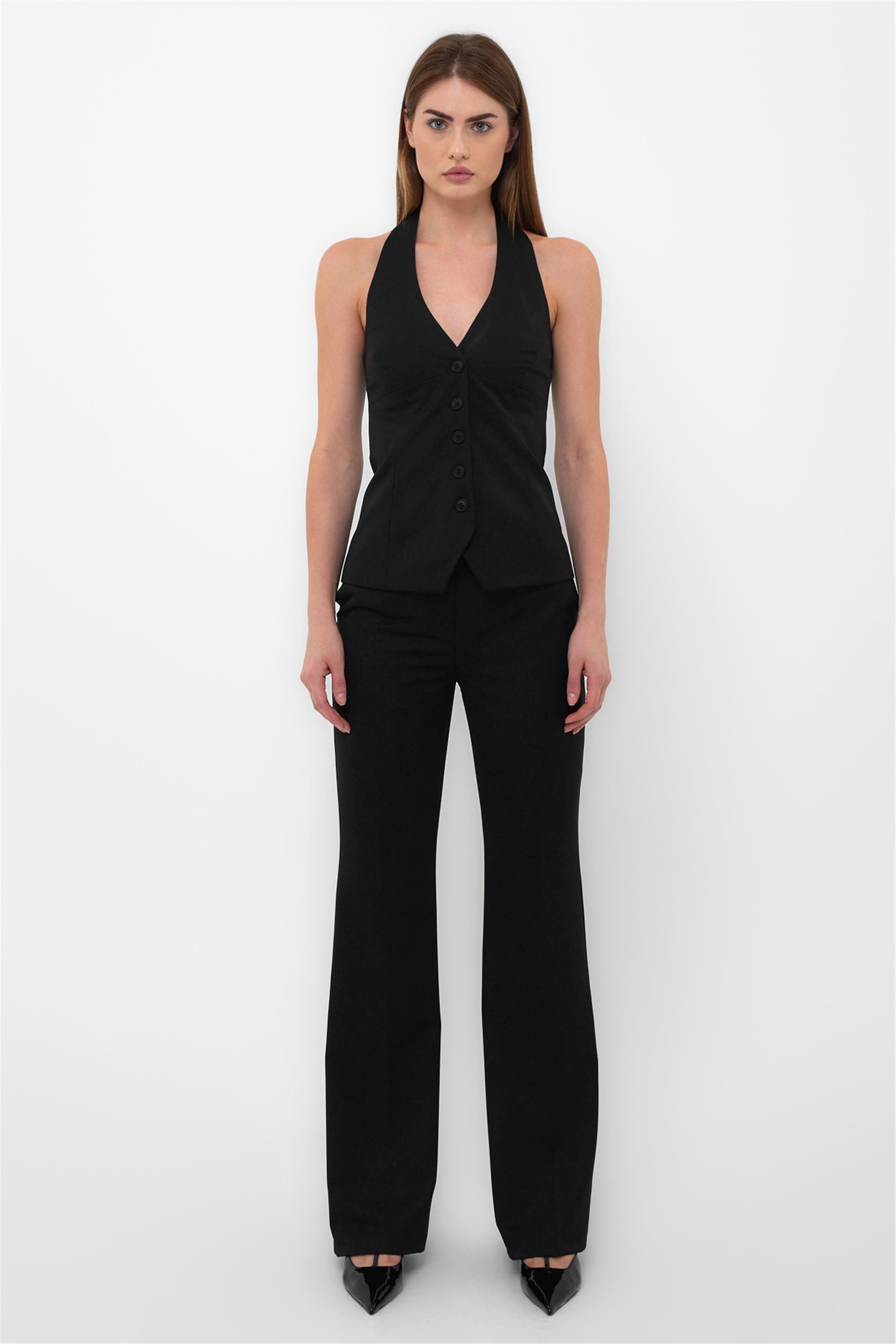 120507 BUTTON UP NECKHOLDER VEST