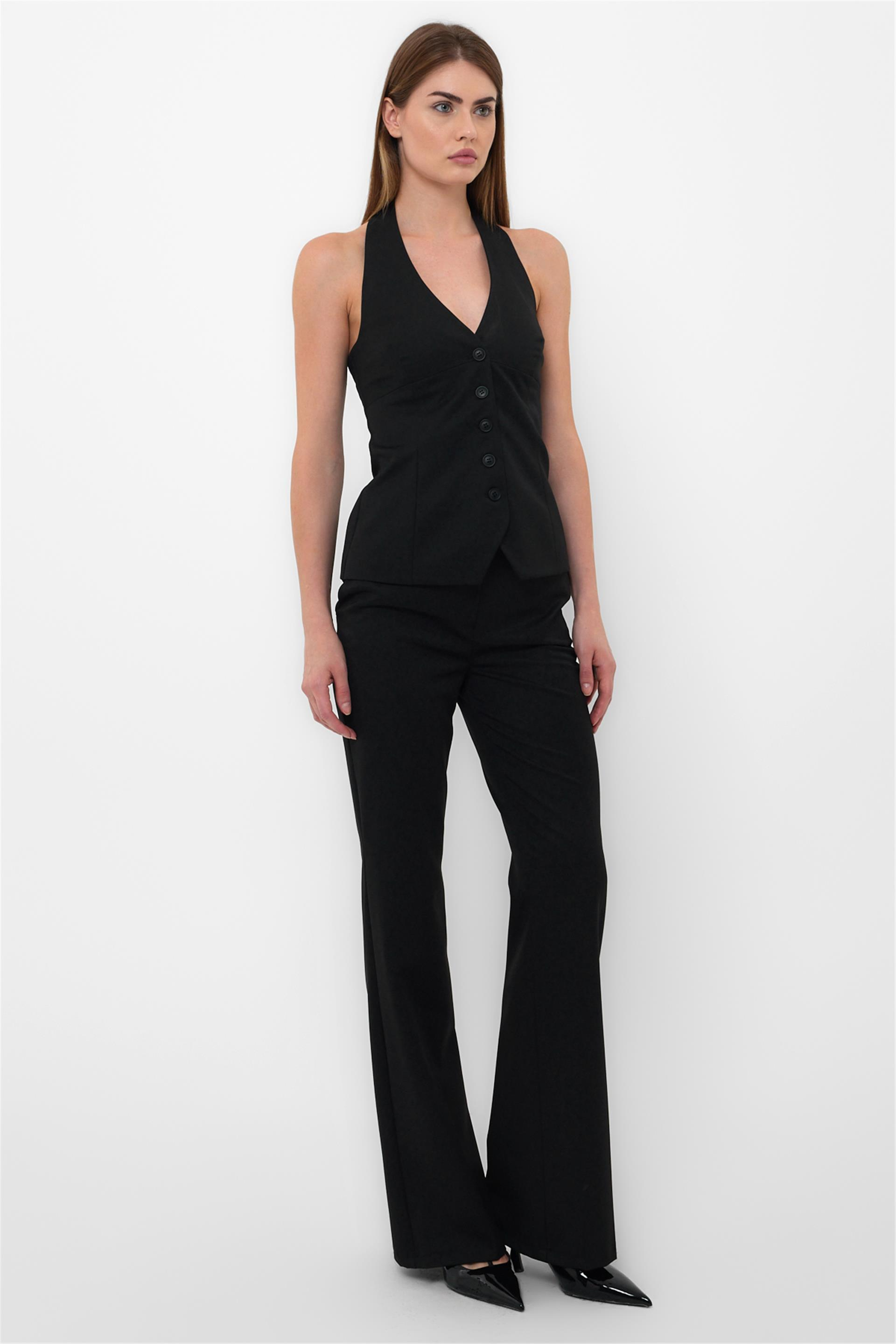 120507 BUTTON UP NECKHOLDER VEST