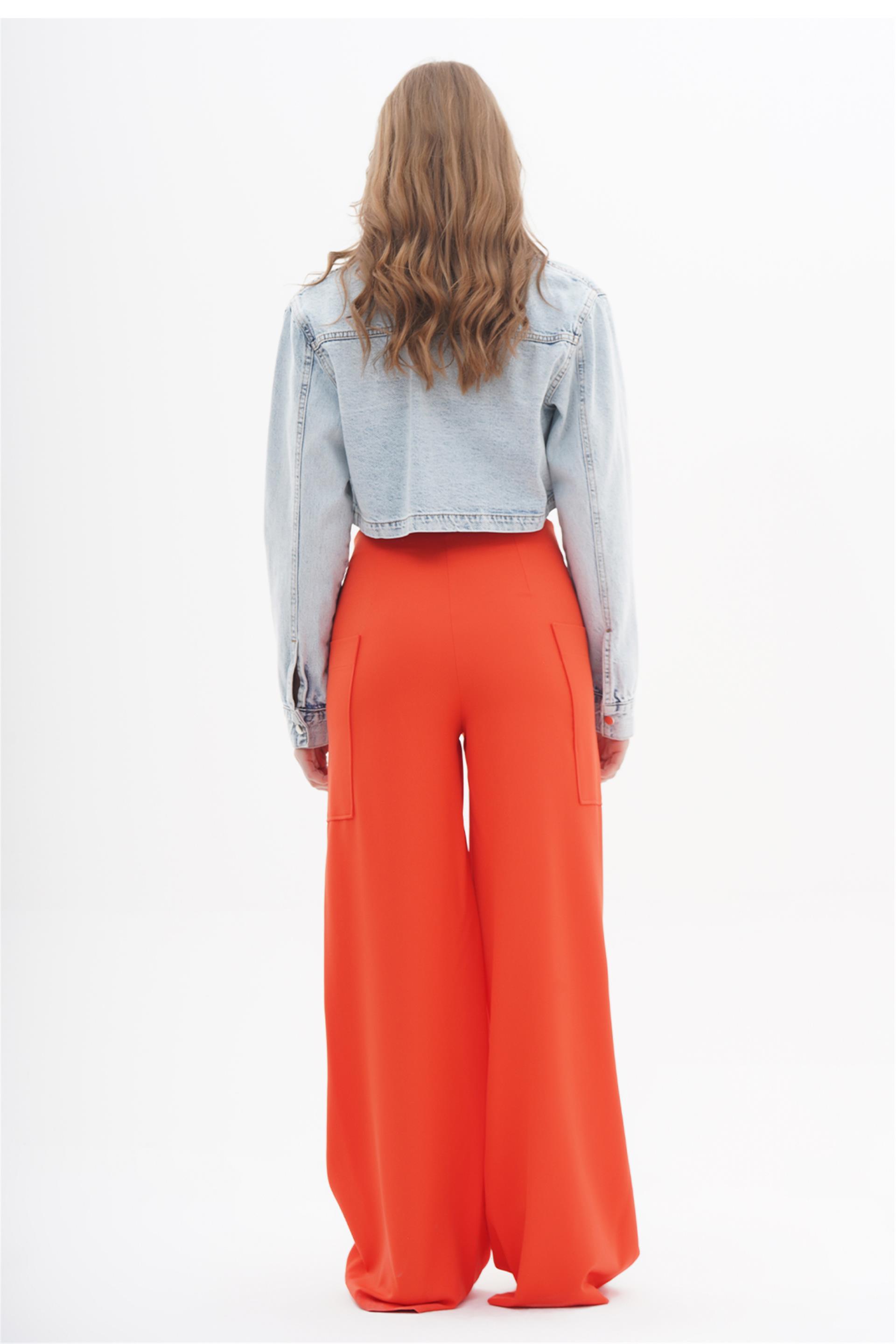 130750 BG CROP DENIM JACKET WITH BIG PATCH POCKETS AN-12