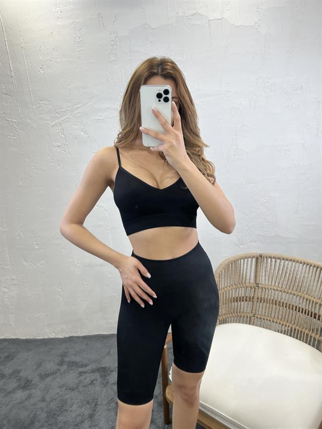 15538 ASTARLI BRA-SİYAH